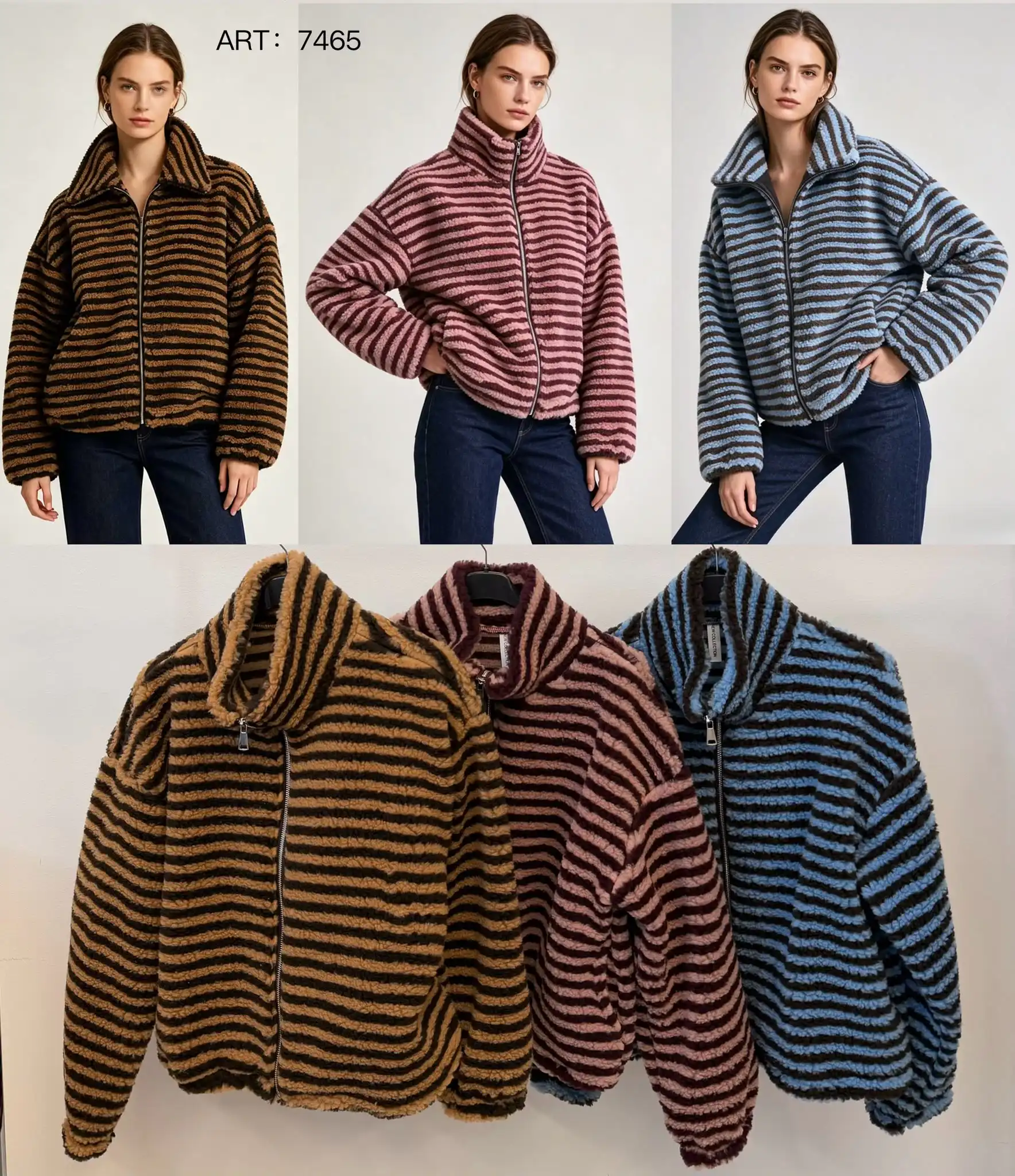 Kurtka Oversize Z Kołnierzykiem