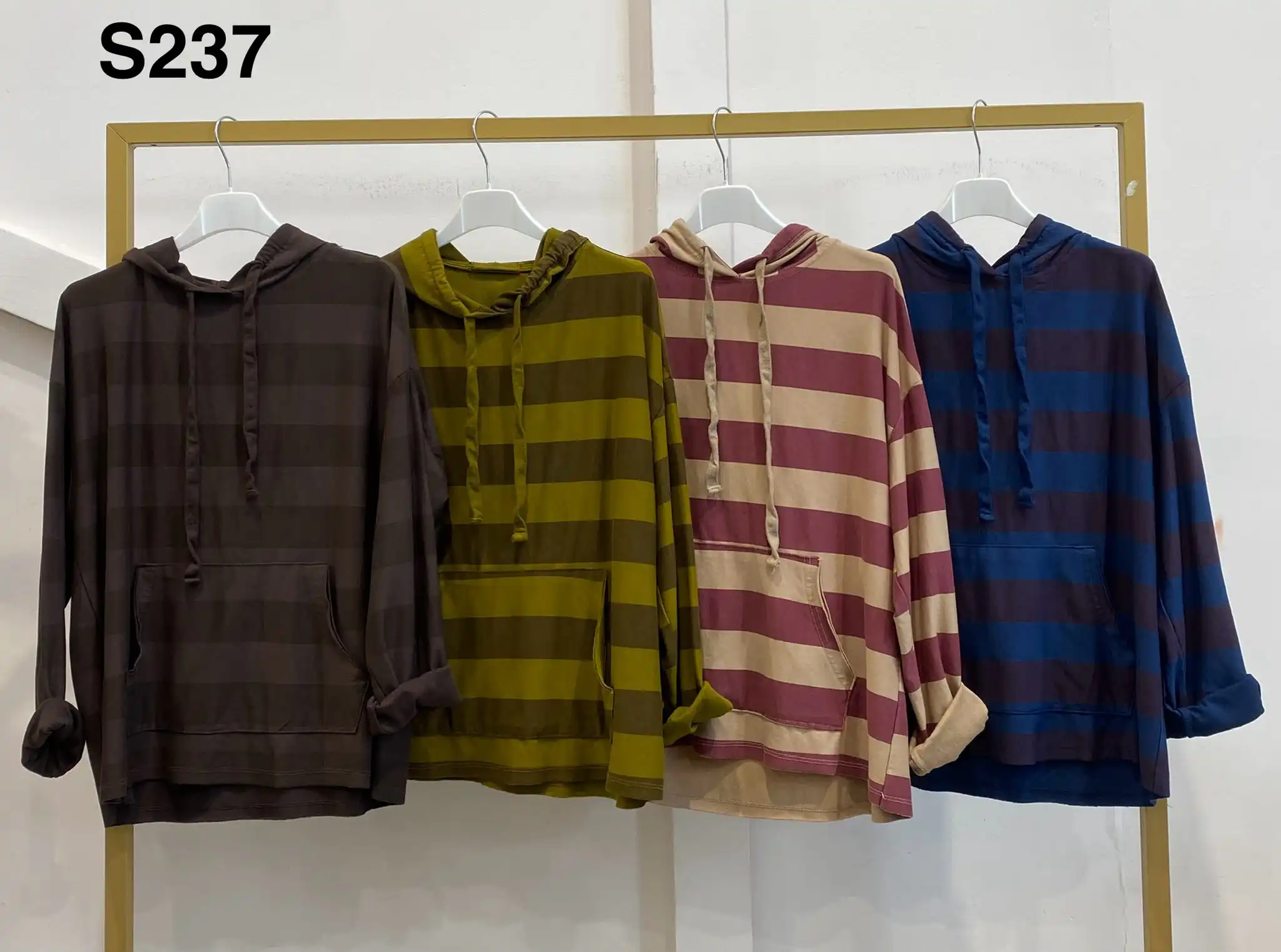Bluza Luźna Z Kapturem