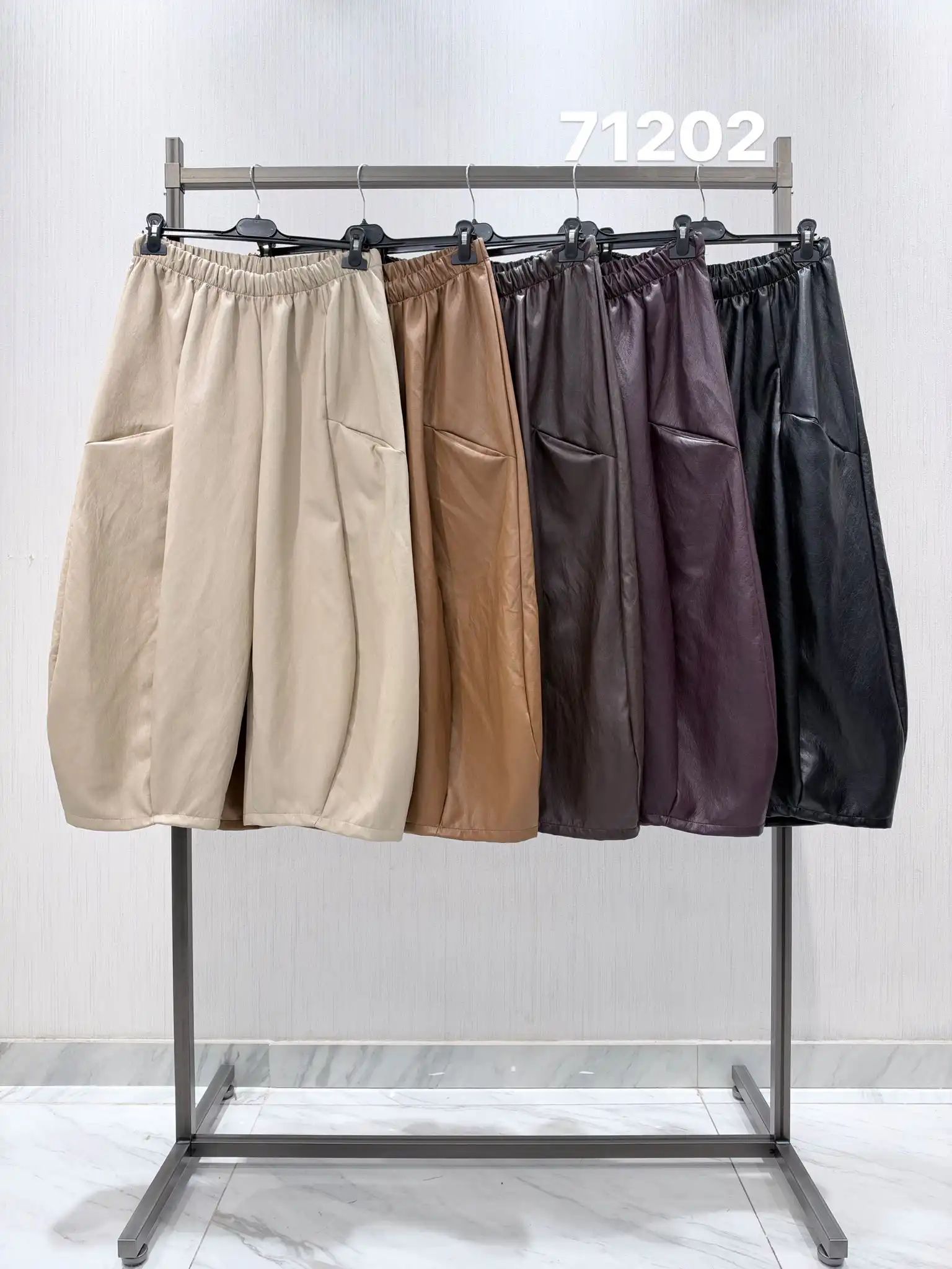 Spodnie Culotte Luźne