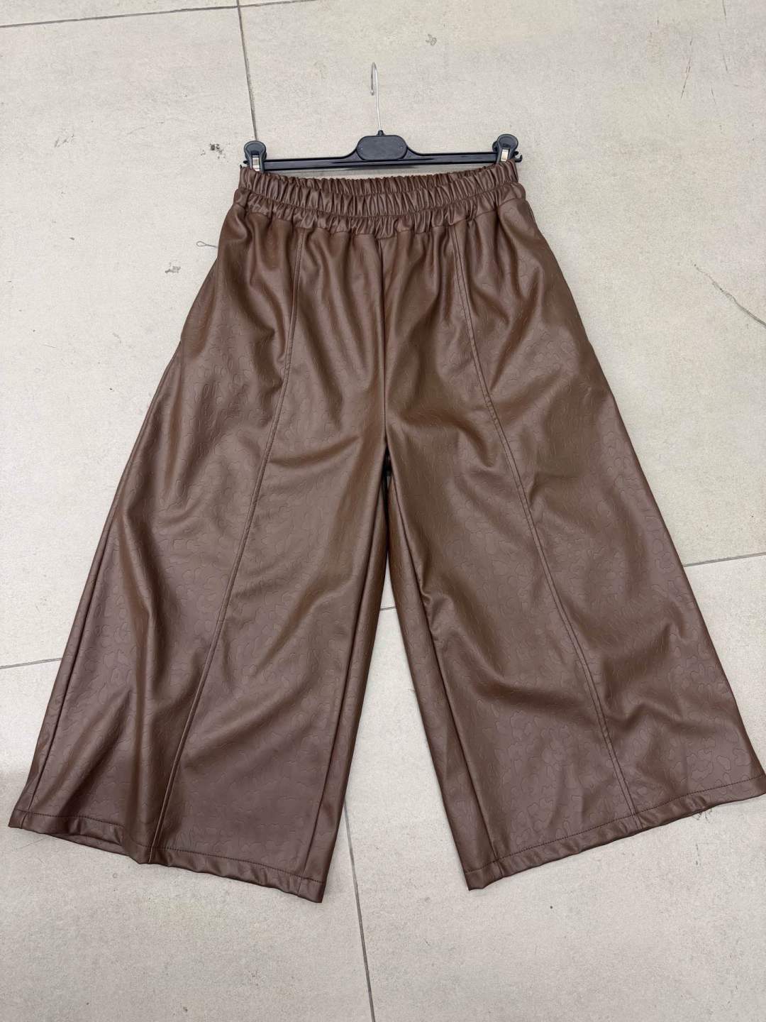 Spodnie Wide Leg Na Gumce