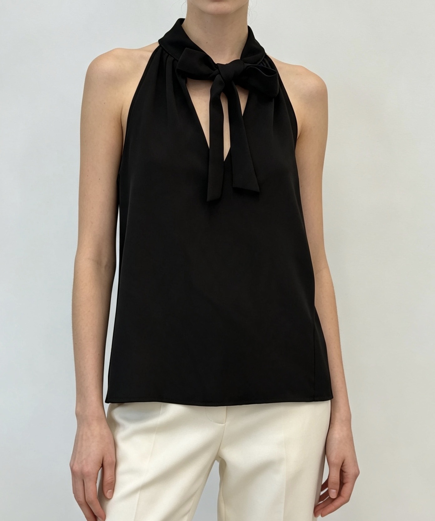 Top Halter Luźny A-line
