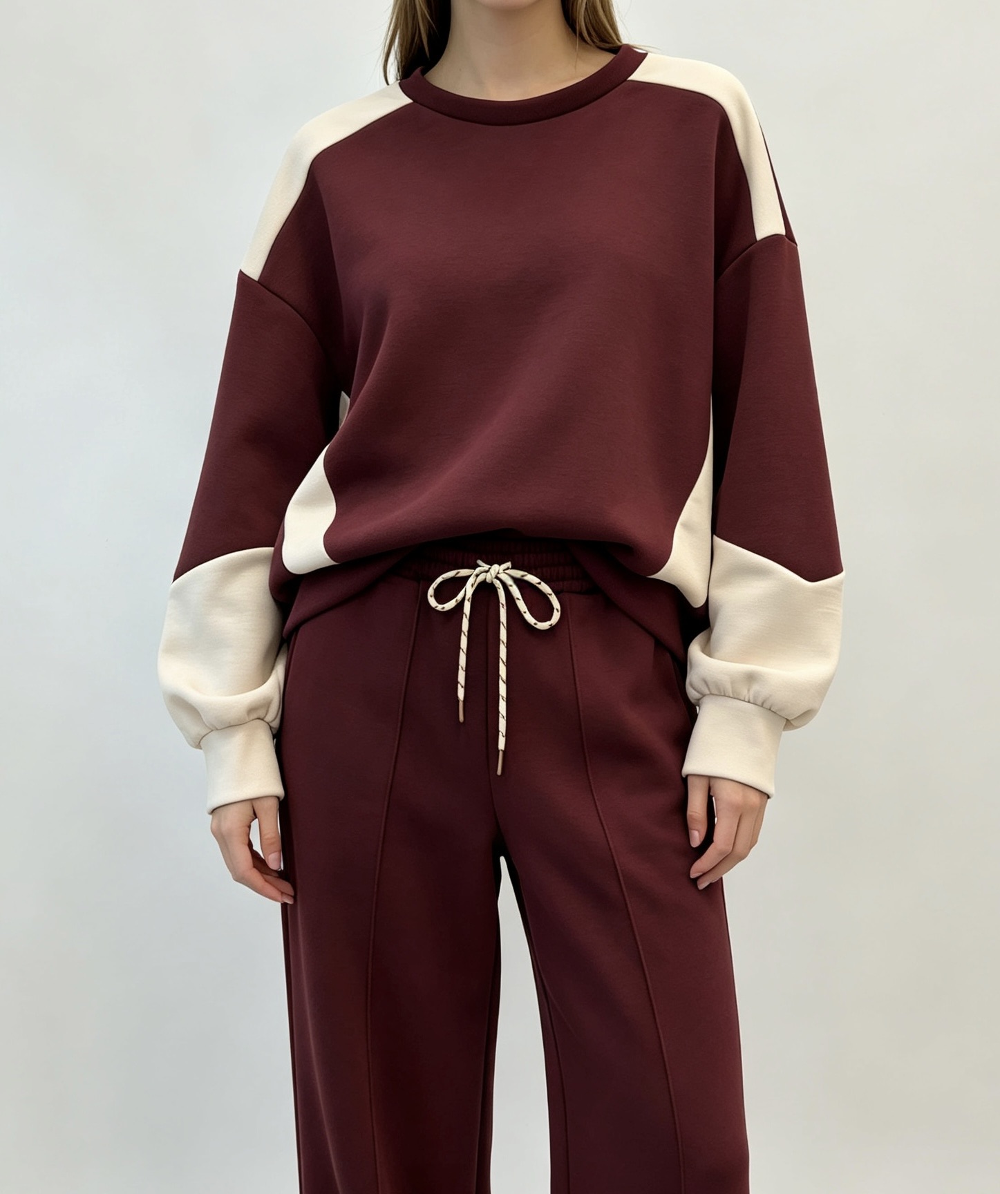 Bluza Luźny Krój Raglan
