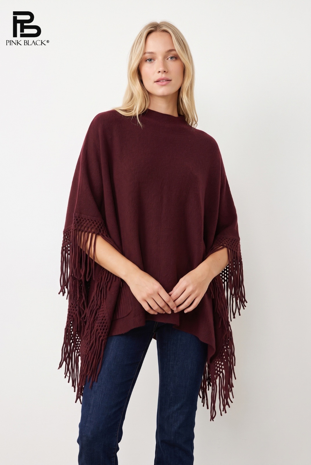 Sweter Oversize z Frędzlami