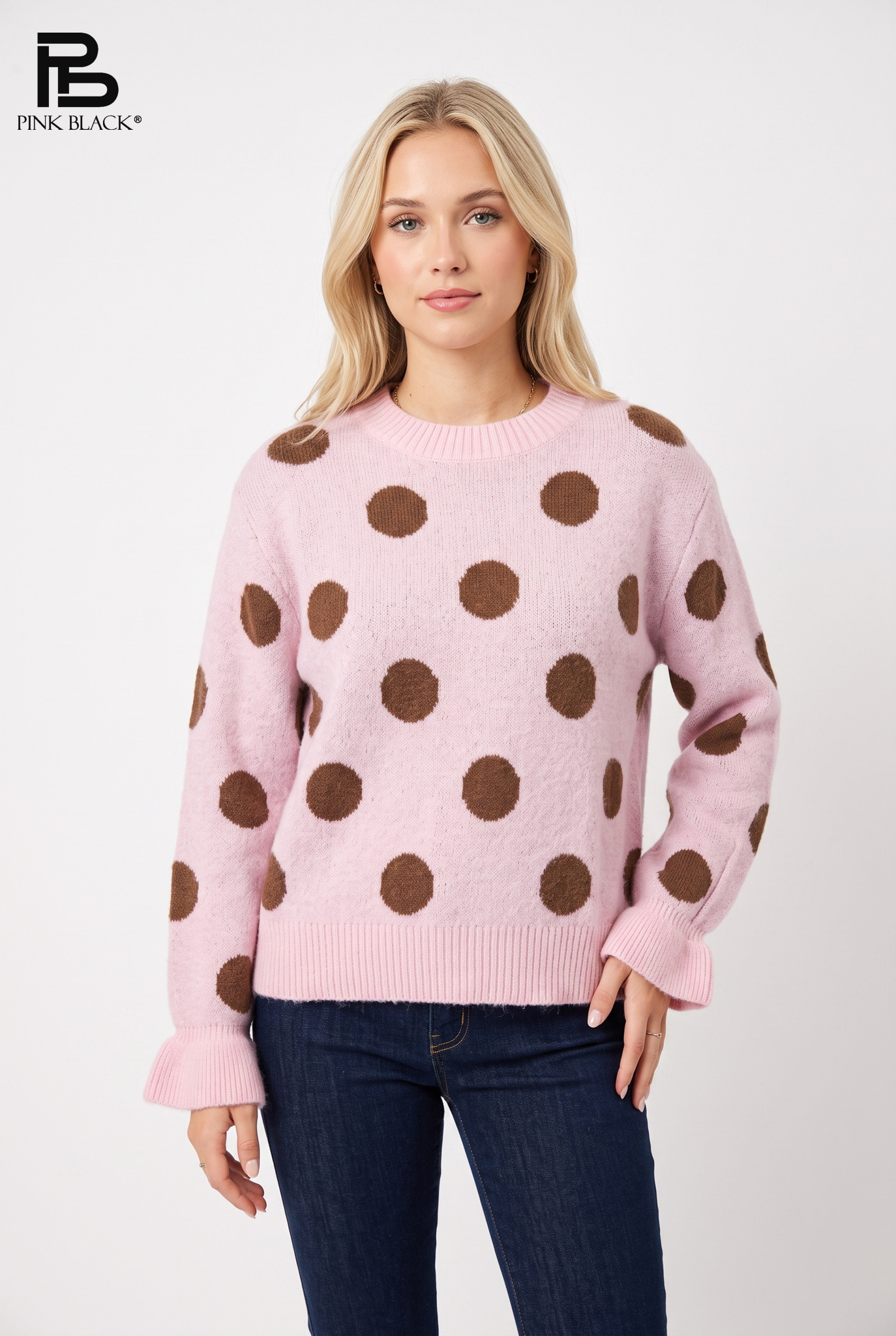 Sweter z Groszkami