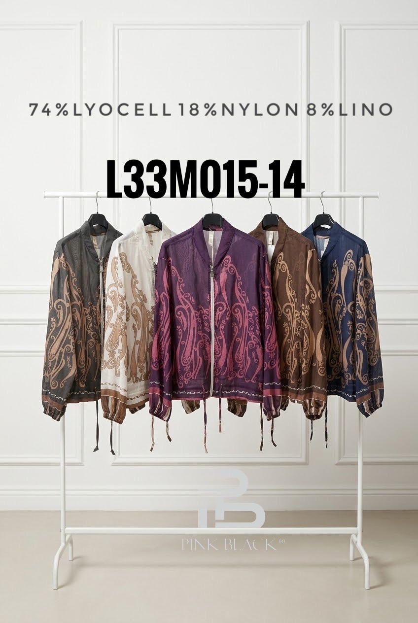 Kurtka Bomber Paisley