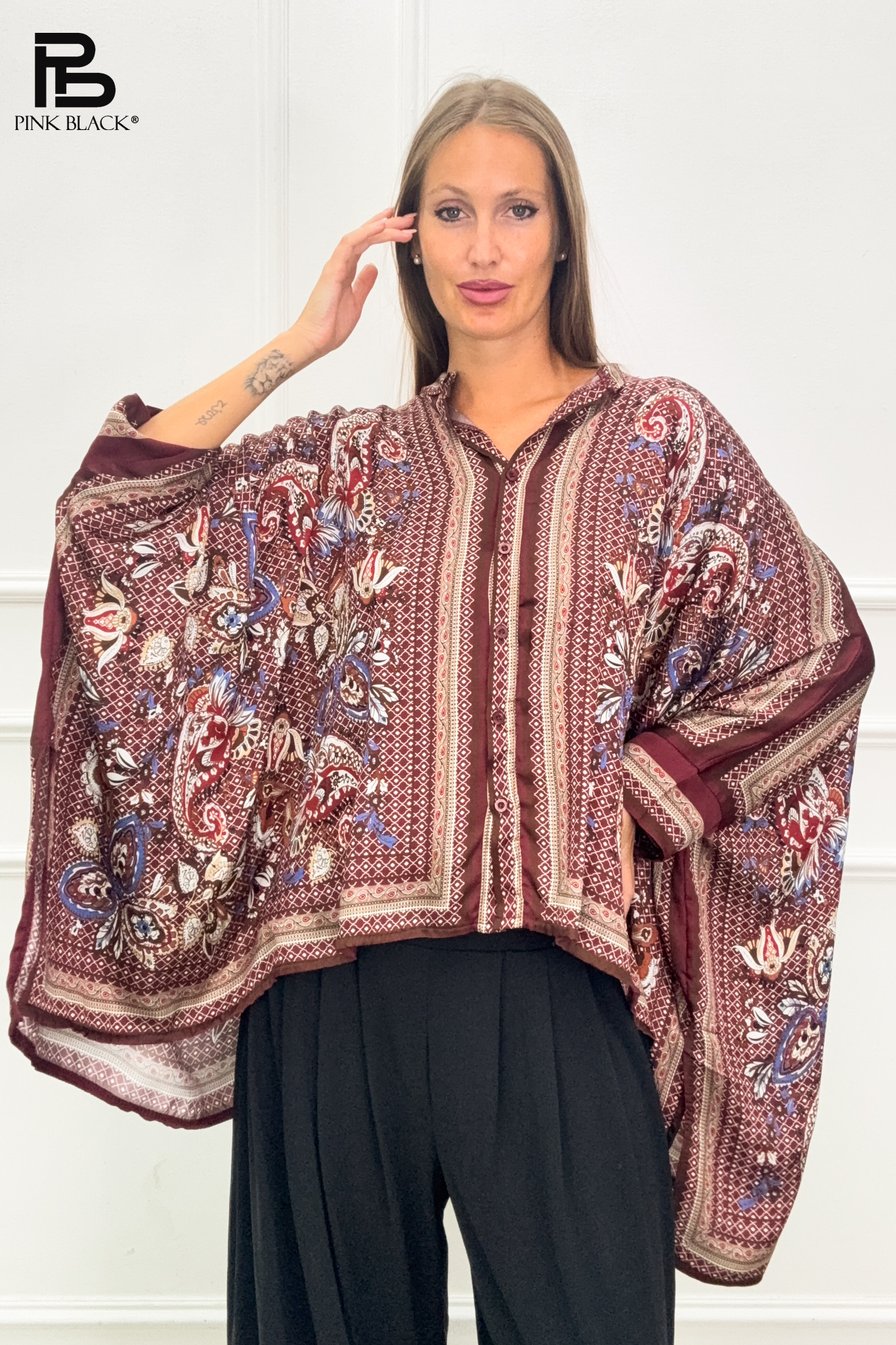 Koszula Oversize Paisley