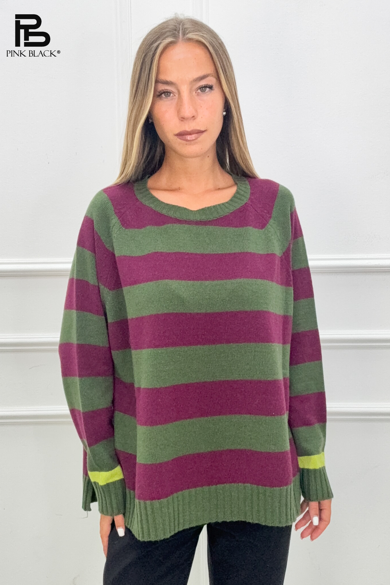 Sweter Oversize Paski