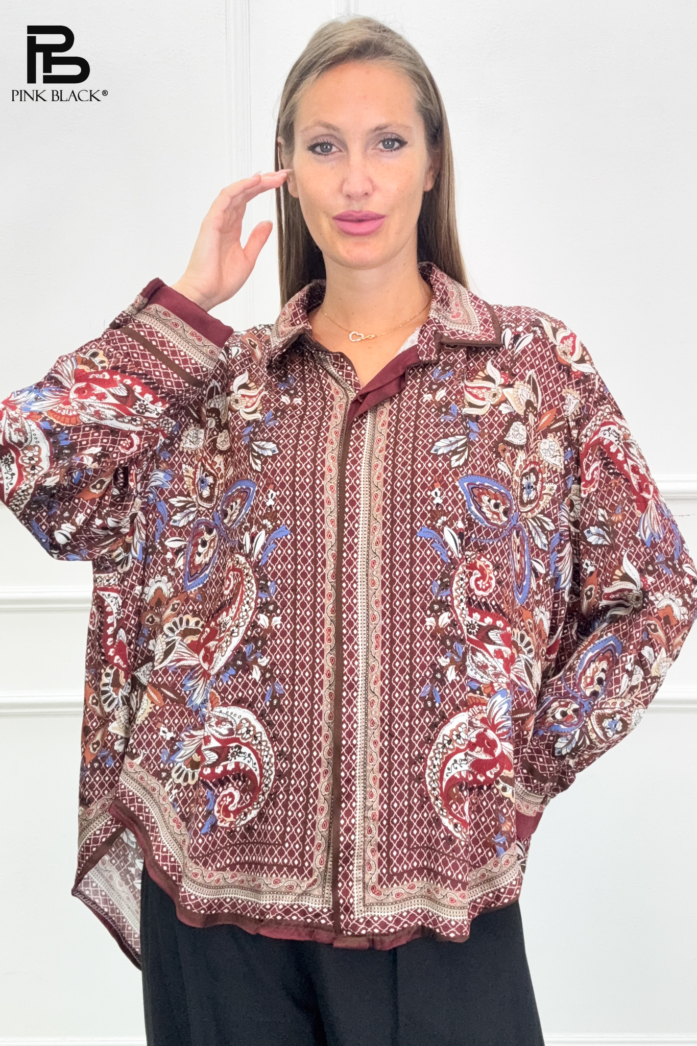 Koszula Oversize Paisley