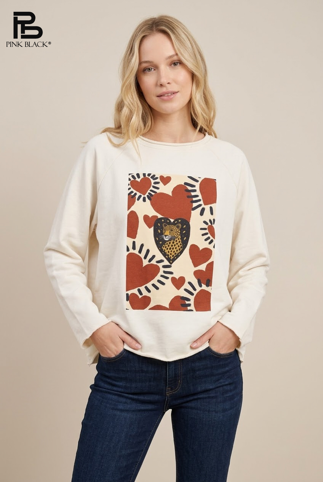 Bluza z Dużym Napisem