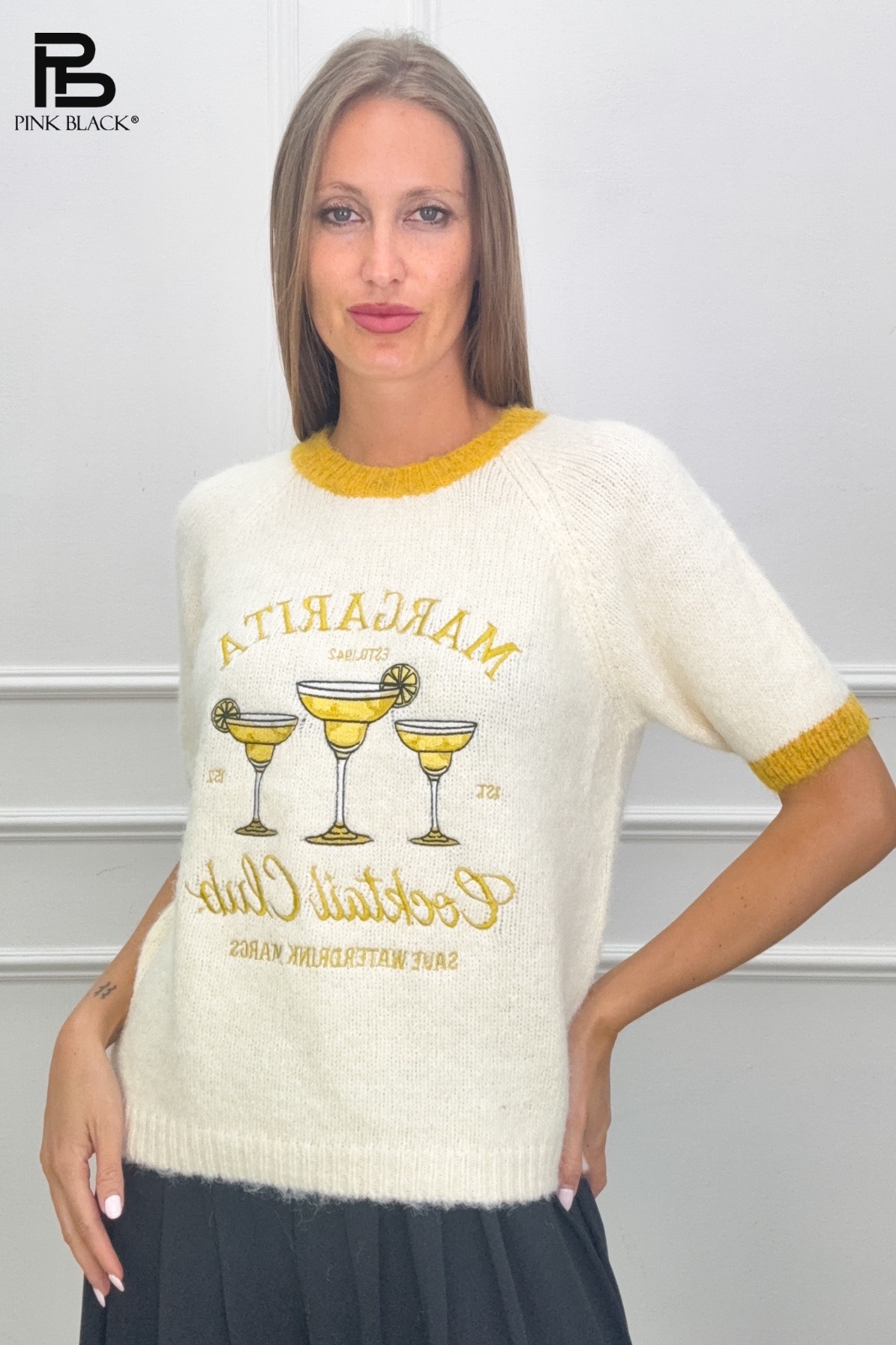 Sweter Prosty Do Bioder