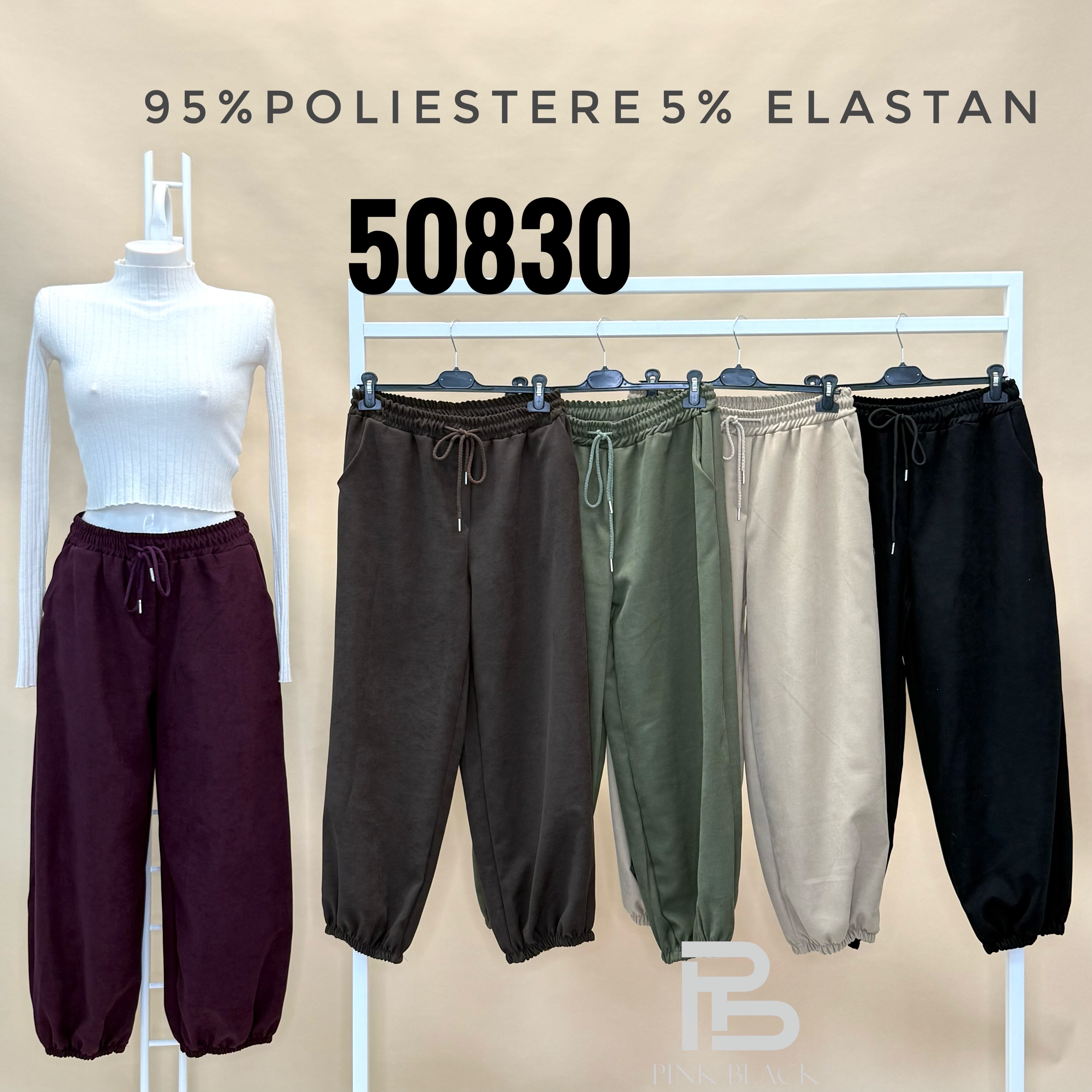 Spodnie Joggery Luźne
