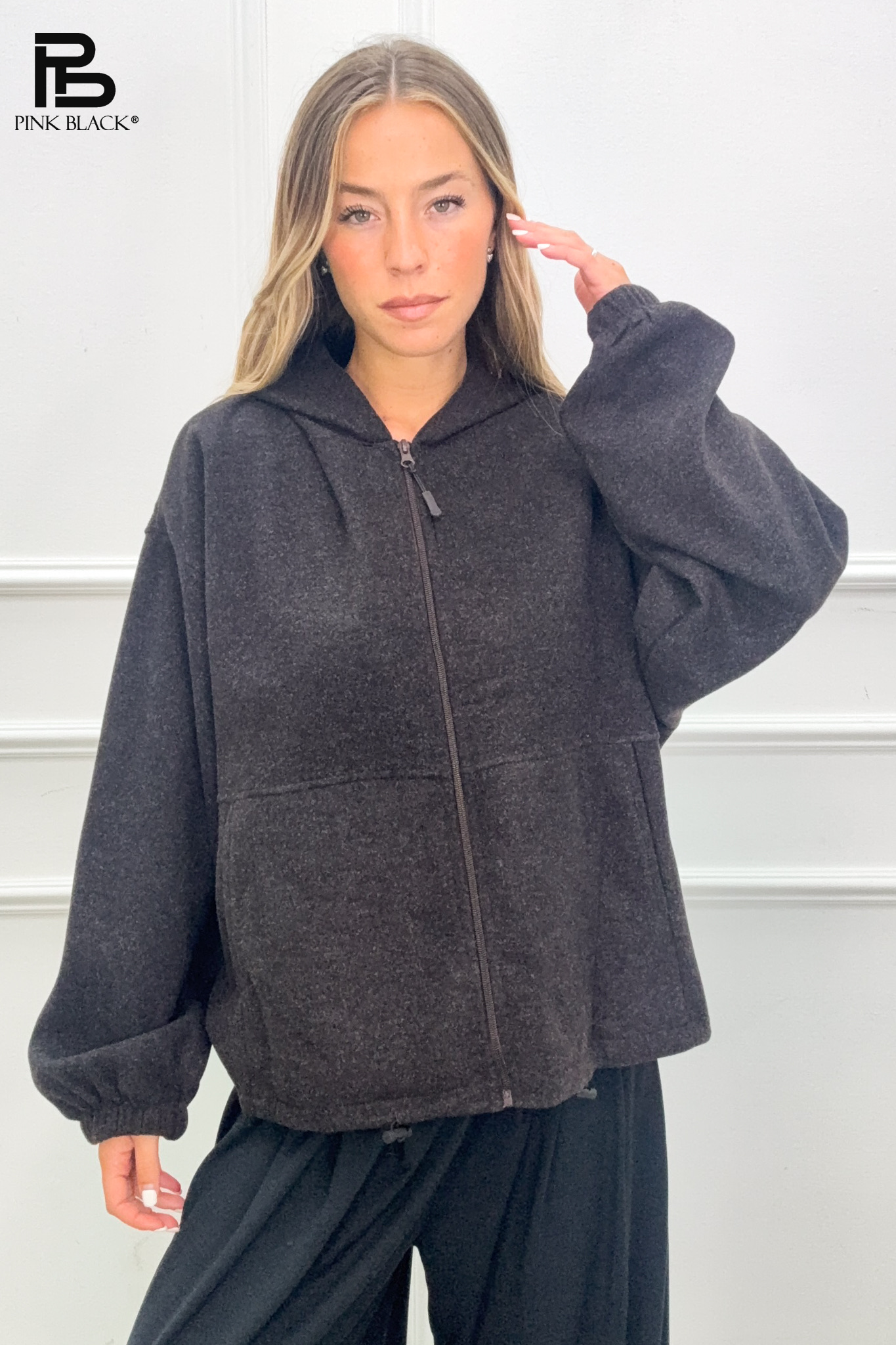 Kurtka Oversize z Kapturem