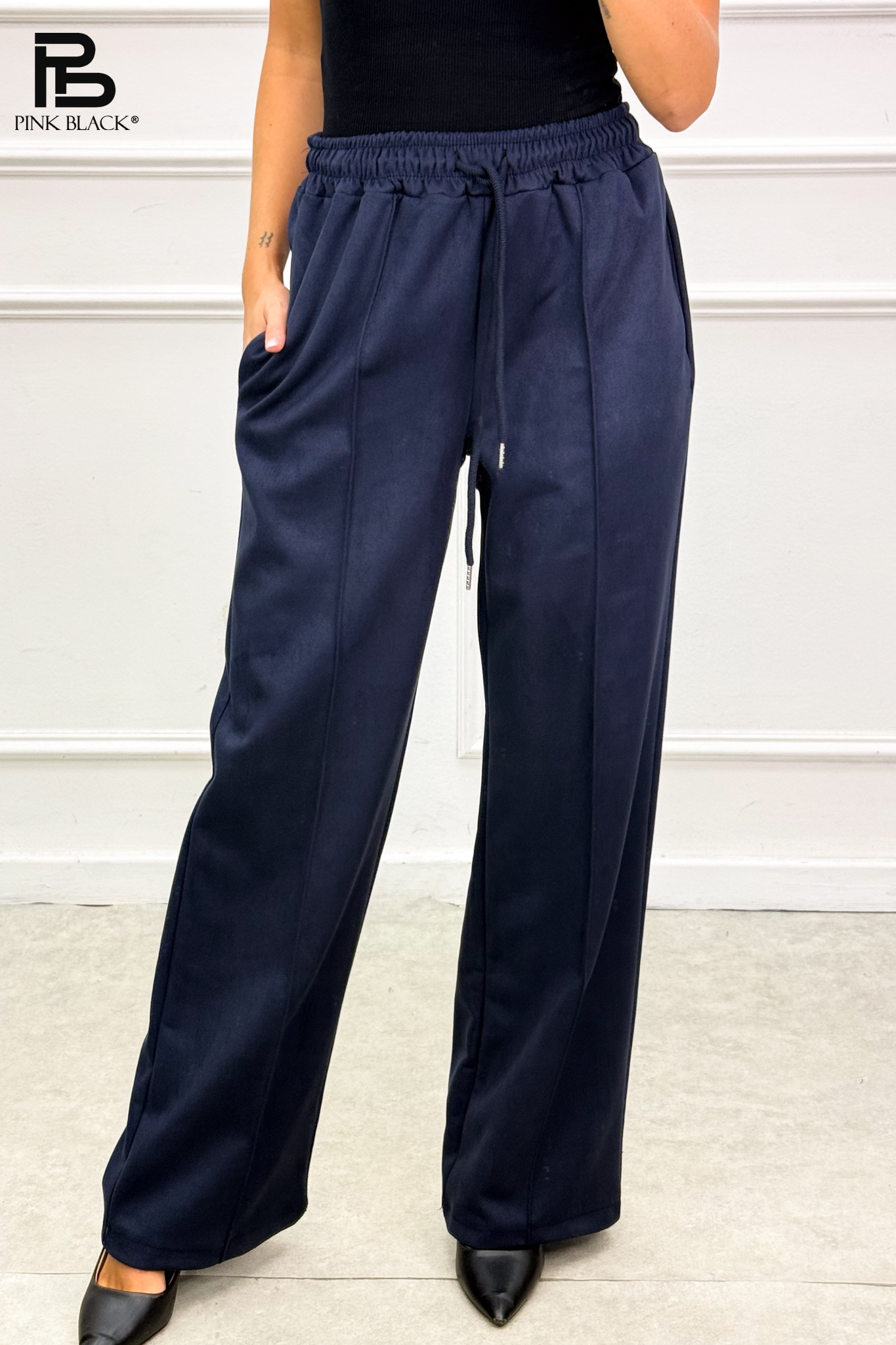 Spodnie Luźne Wide Leg