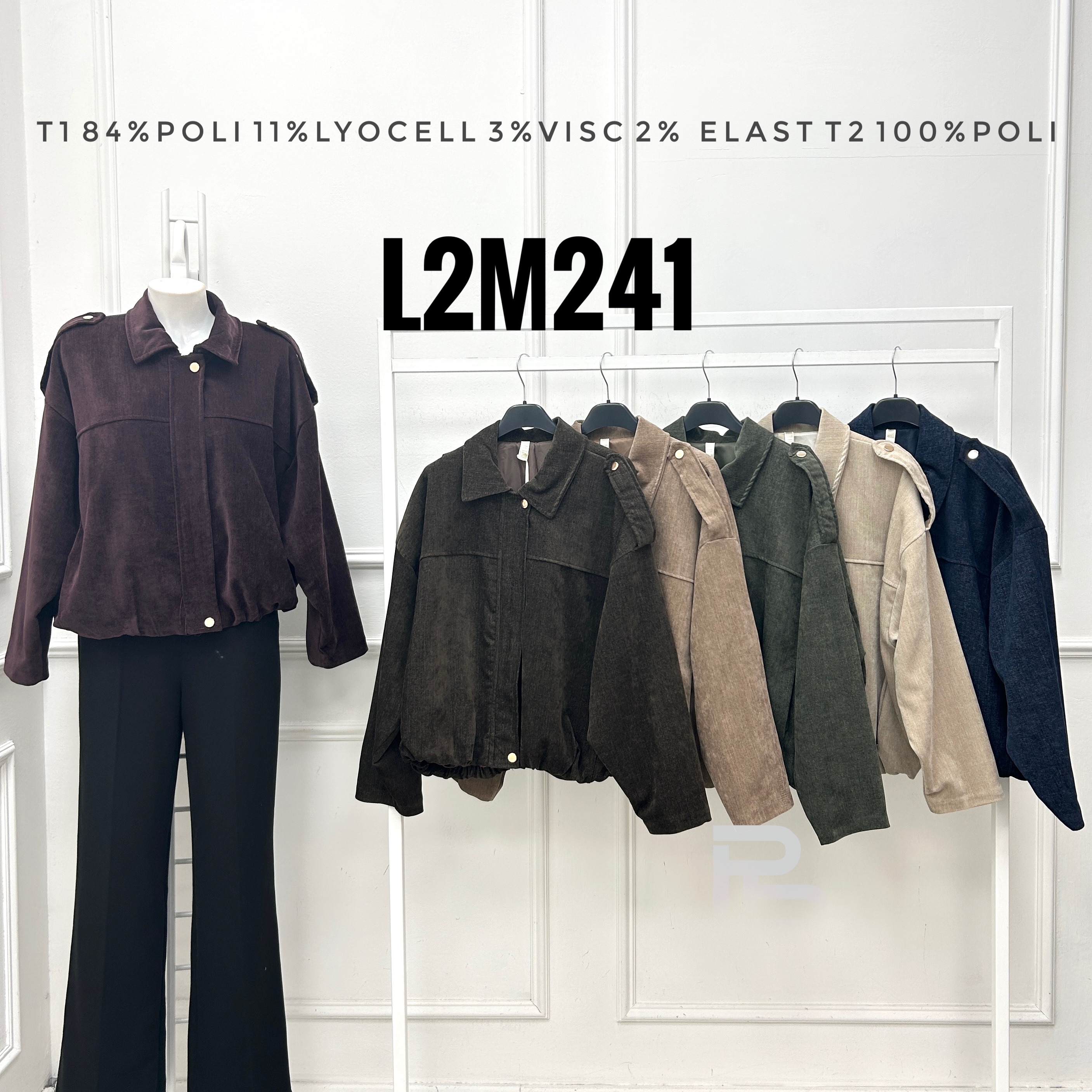 Kurtka Overshirt z Gumką