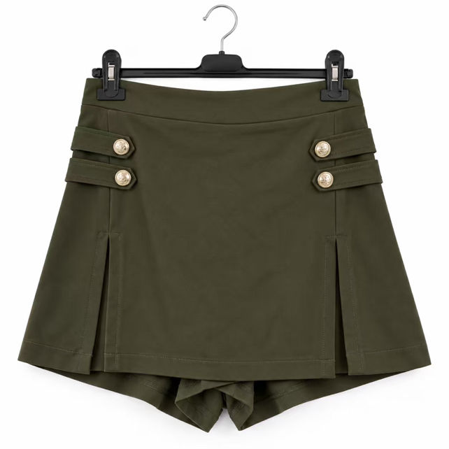 Spódnica A-line Mini z Plisami