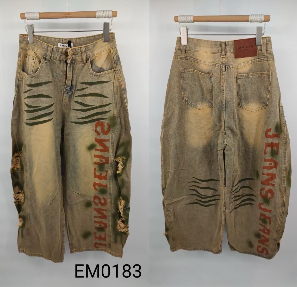 Spodnie Jeans Kopertowe Do Kostki