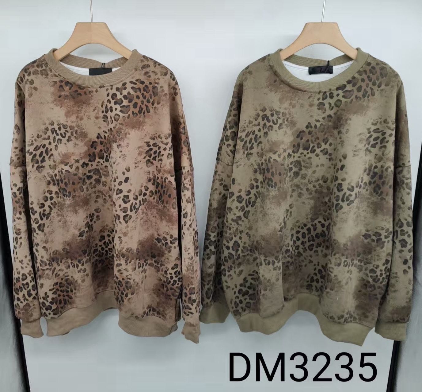 Bluza Luźna z Długim Rękawem
