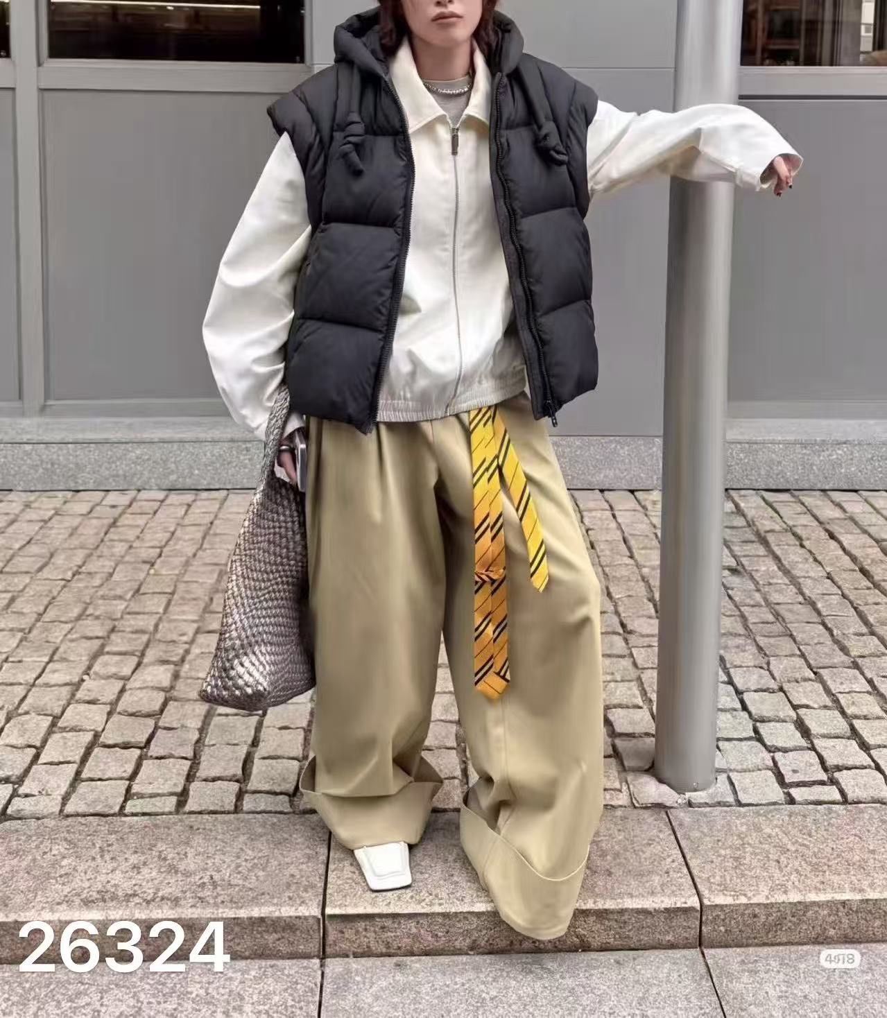 Kamizelka Oversize z Kapturem