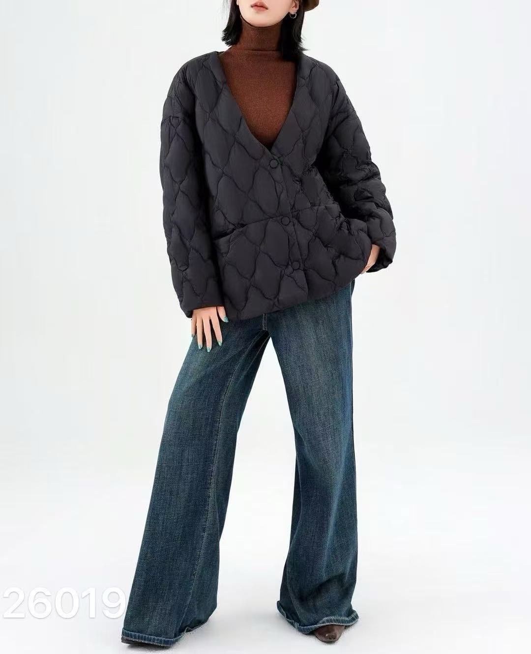 Kurtka Oversize Pikowana V