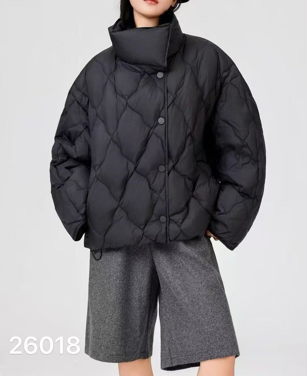 Kurtka Oversize Pikowana