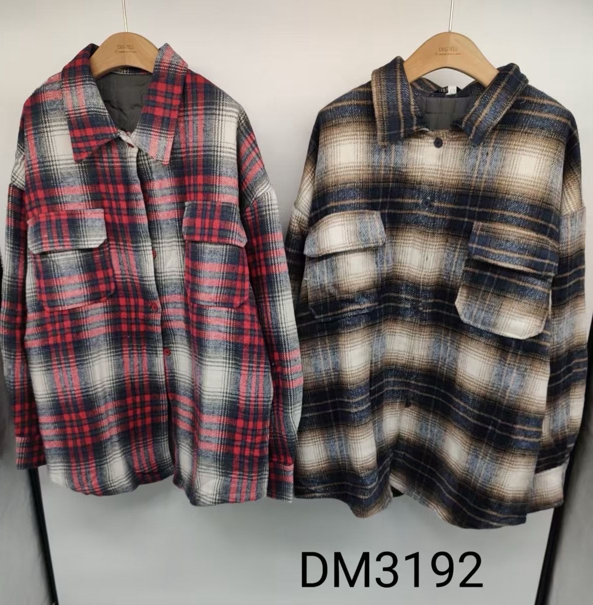 Koszula Oversize z Kołnierzykiem