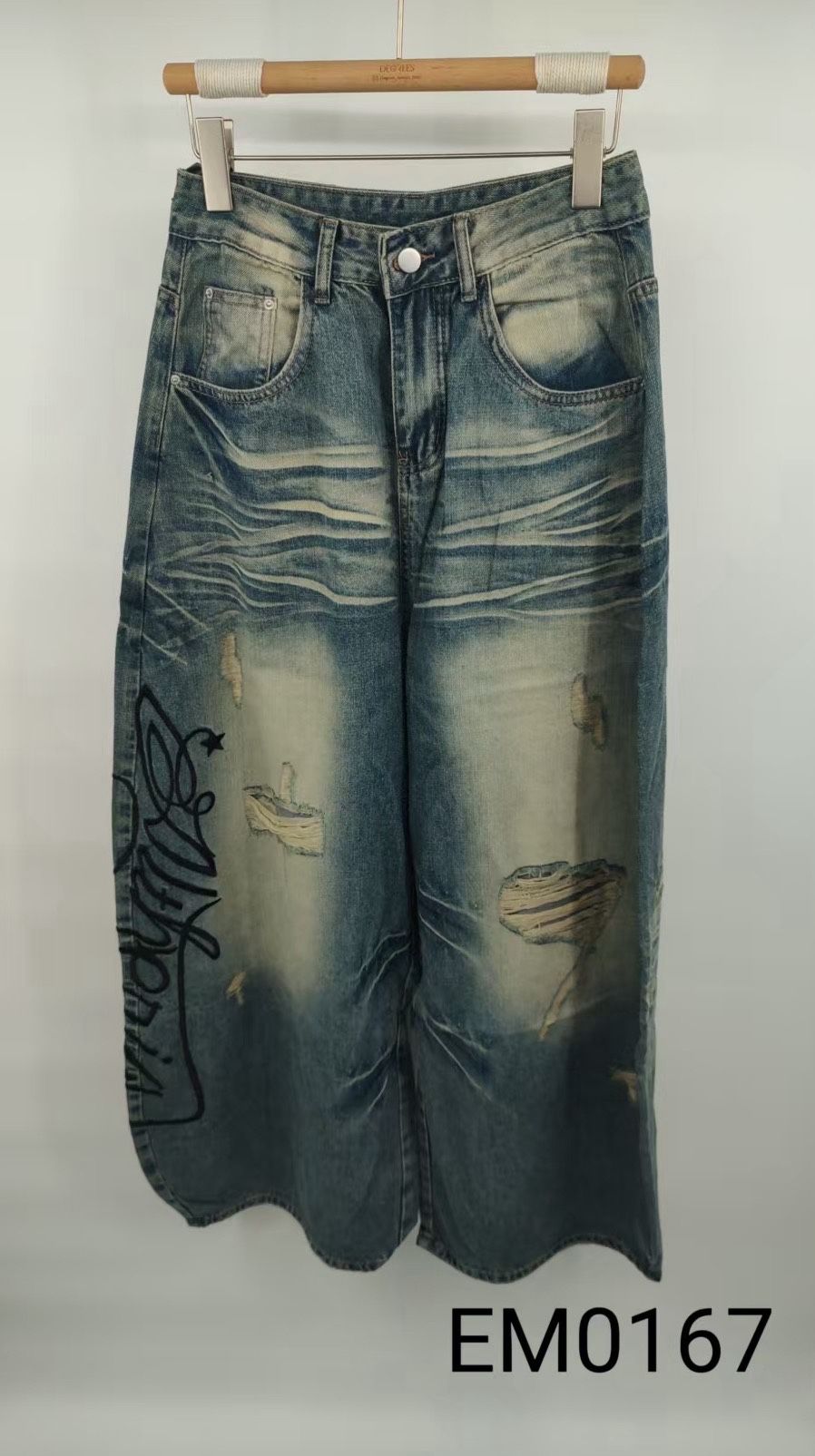Spodnie Jeans Wide Leg