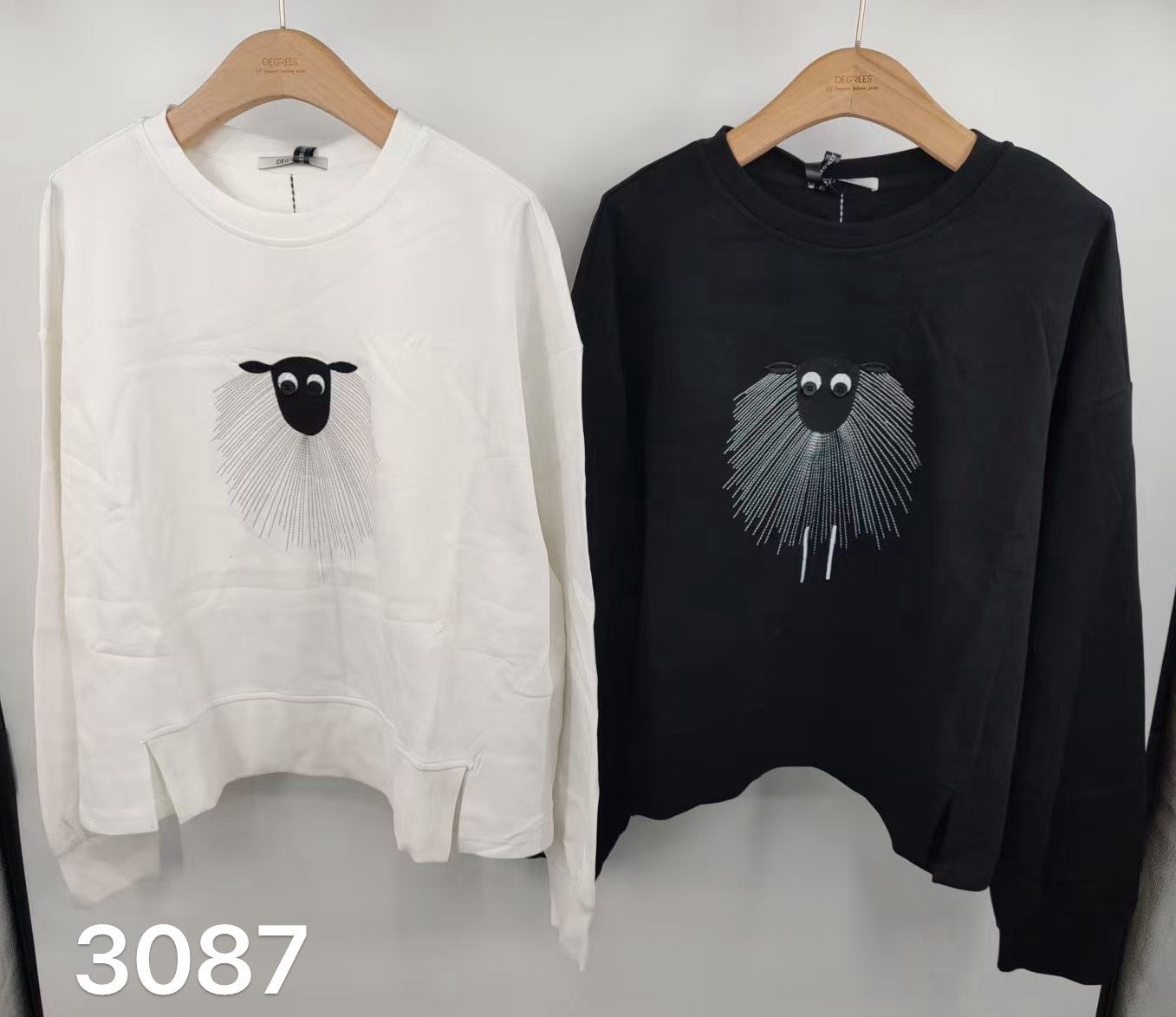 Bluza Luźna z Aplikacją