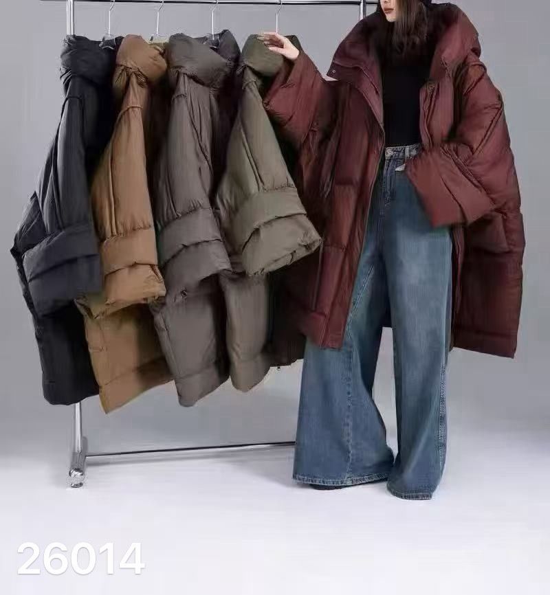 Płaszcz Oversize Z Kołnierzem