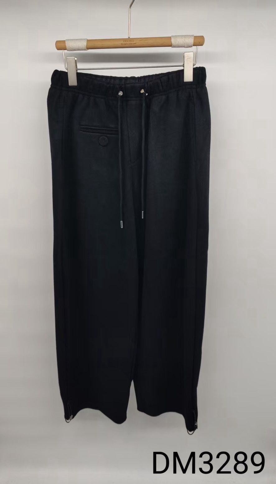 Spodnie Wide Leg z Troczkami