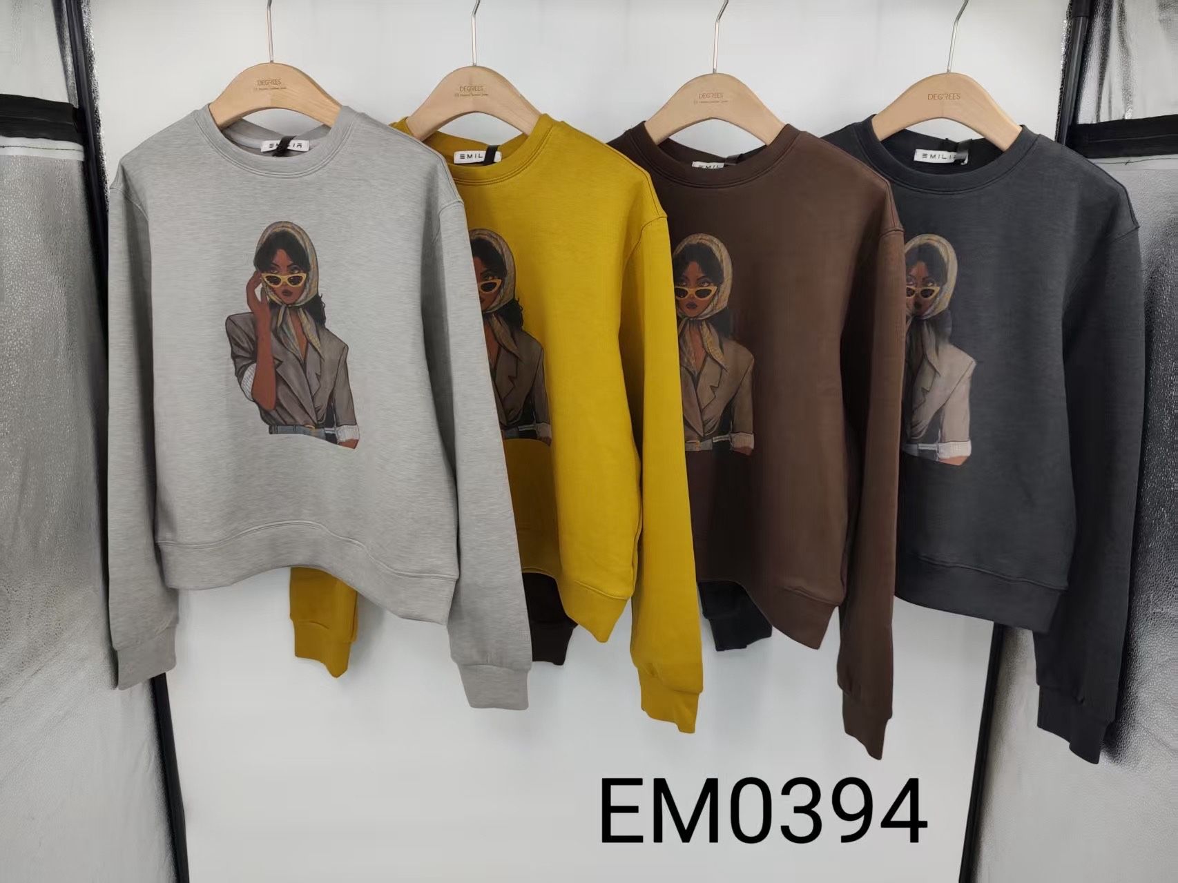 Bluza Oversize z Nadrukiem