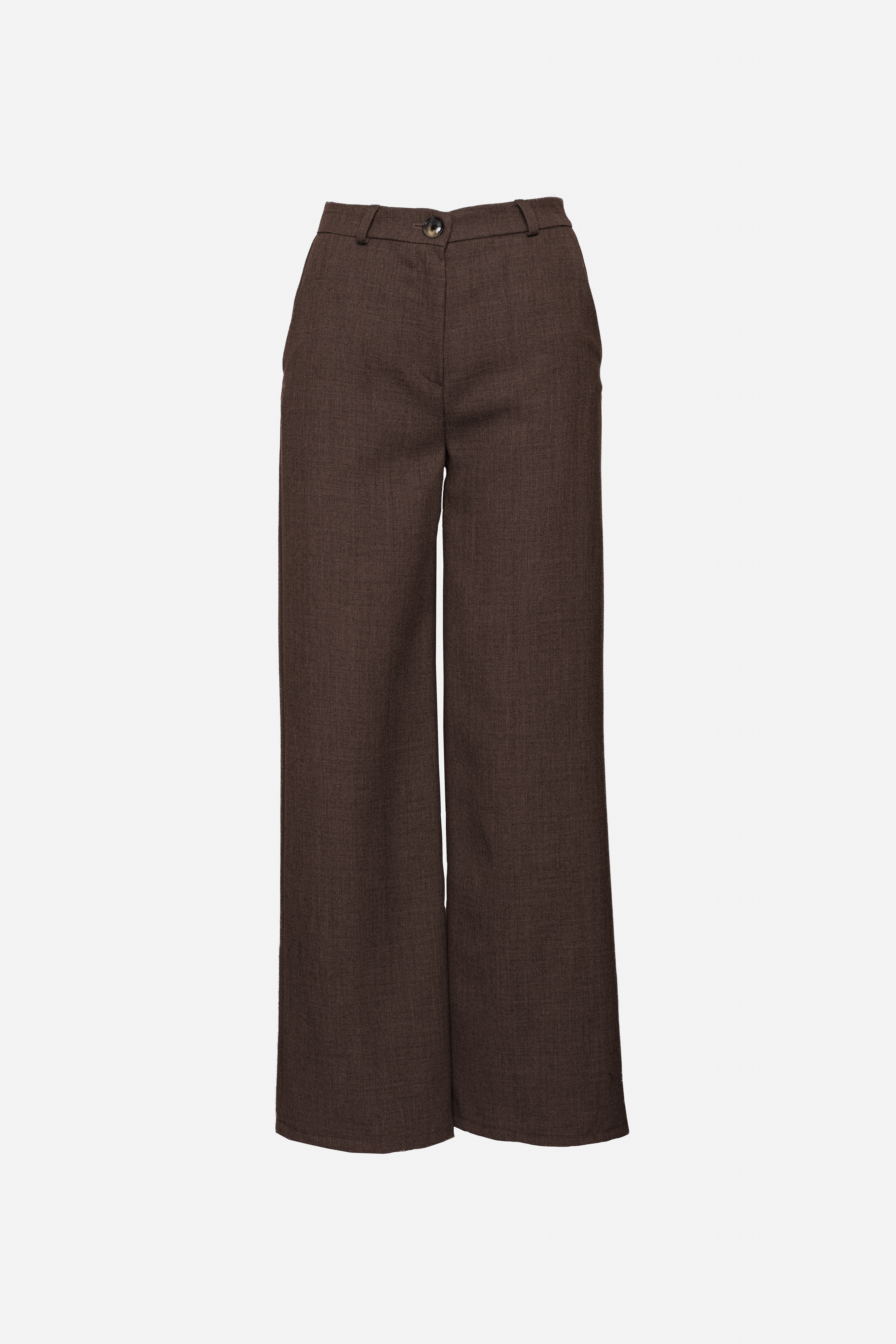 Spodnie Wide Leg Wysoki Stan