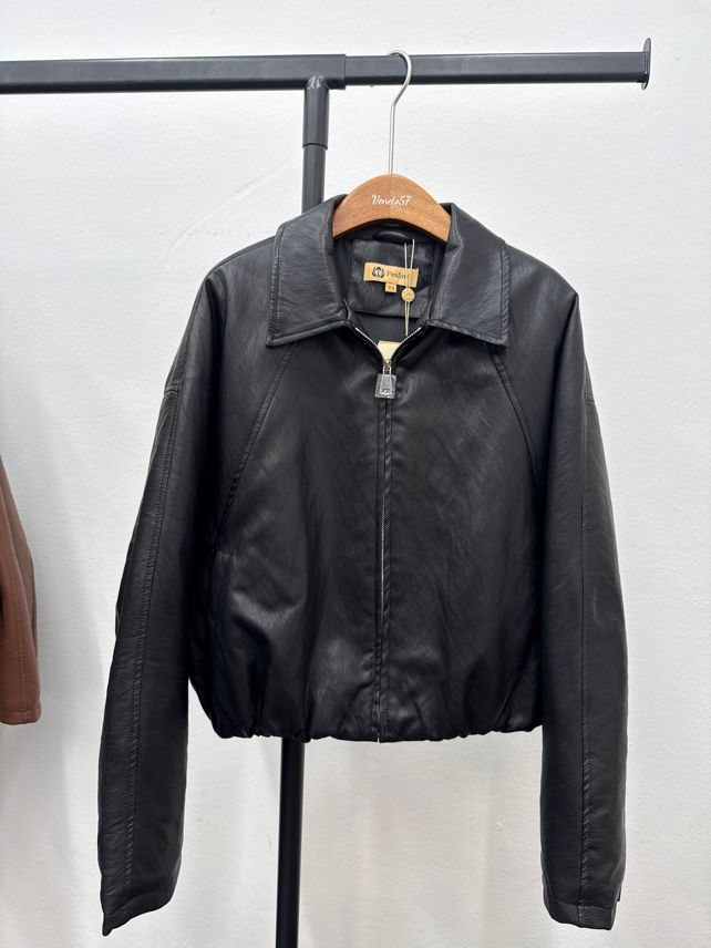 Kurtka Krótka Z Kołnierzem