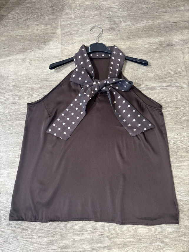 Top Halter z Kokardą