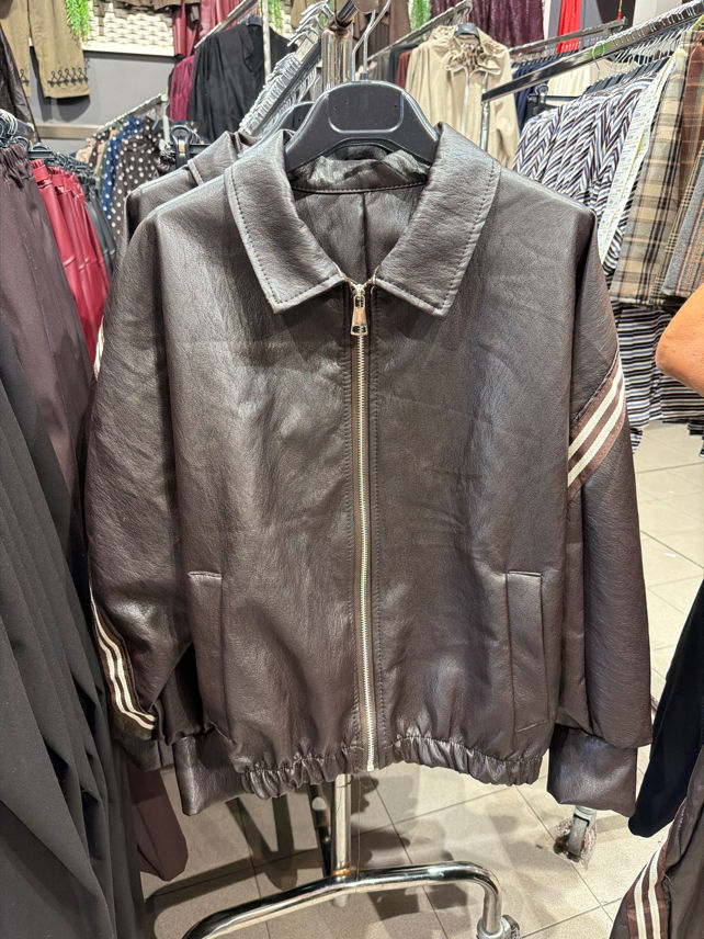 Kurtka Bomber Z Paskami