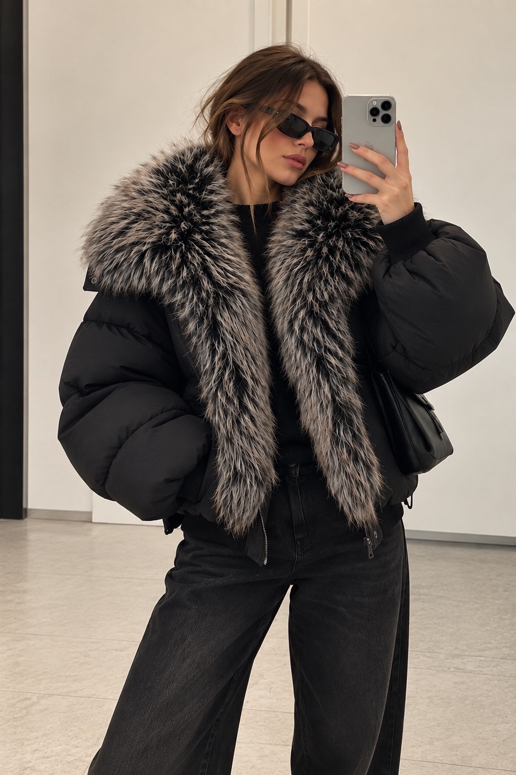 Płaszcz Oversize z Troczkami