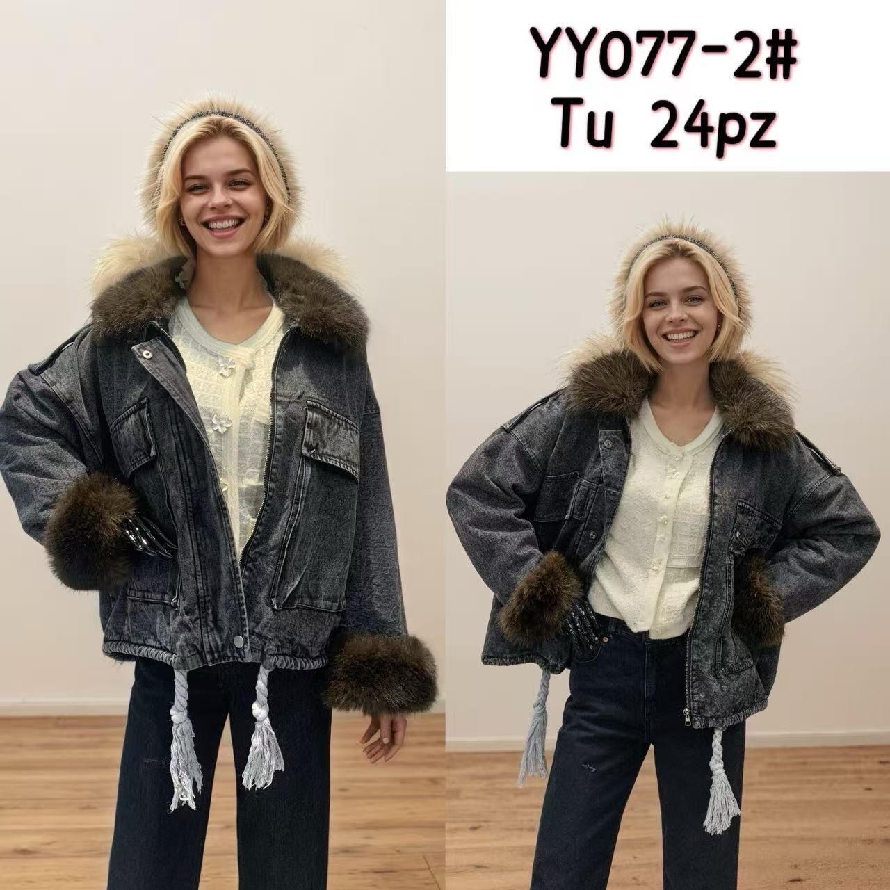 Kurtka Oversize Z Kapturem