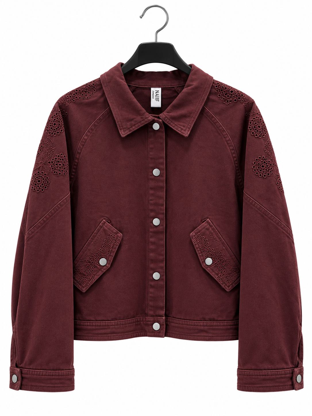 Kurtka Oversize z Haftem