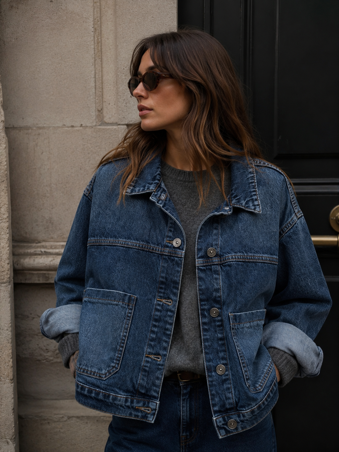 Kurtka Jeans Oversize