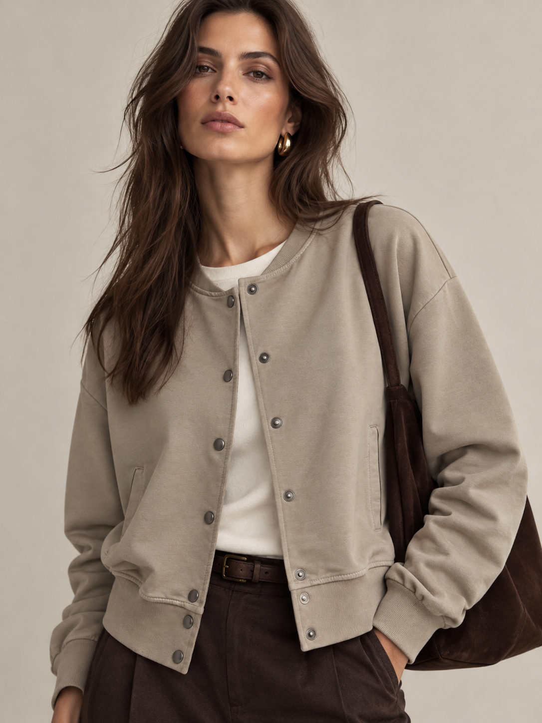 Bluza Bomber Luźna
