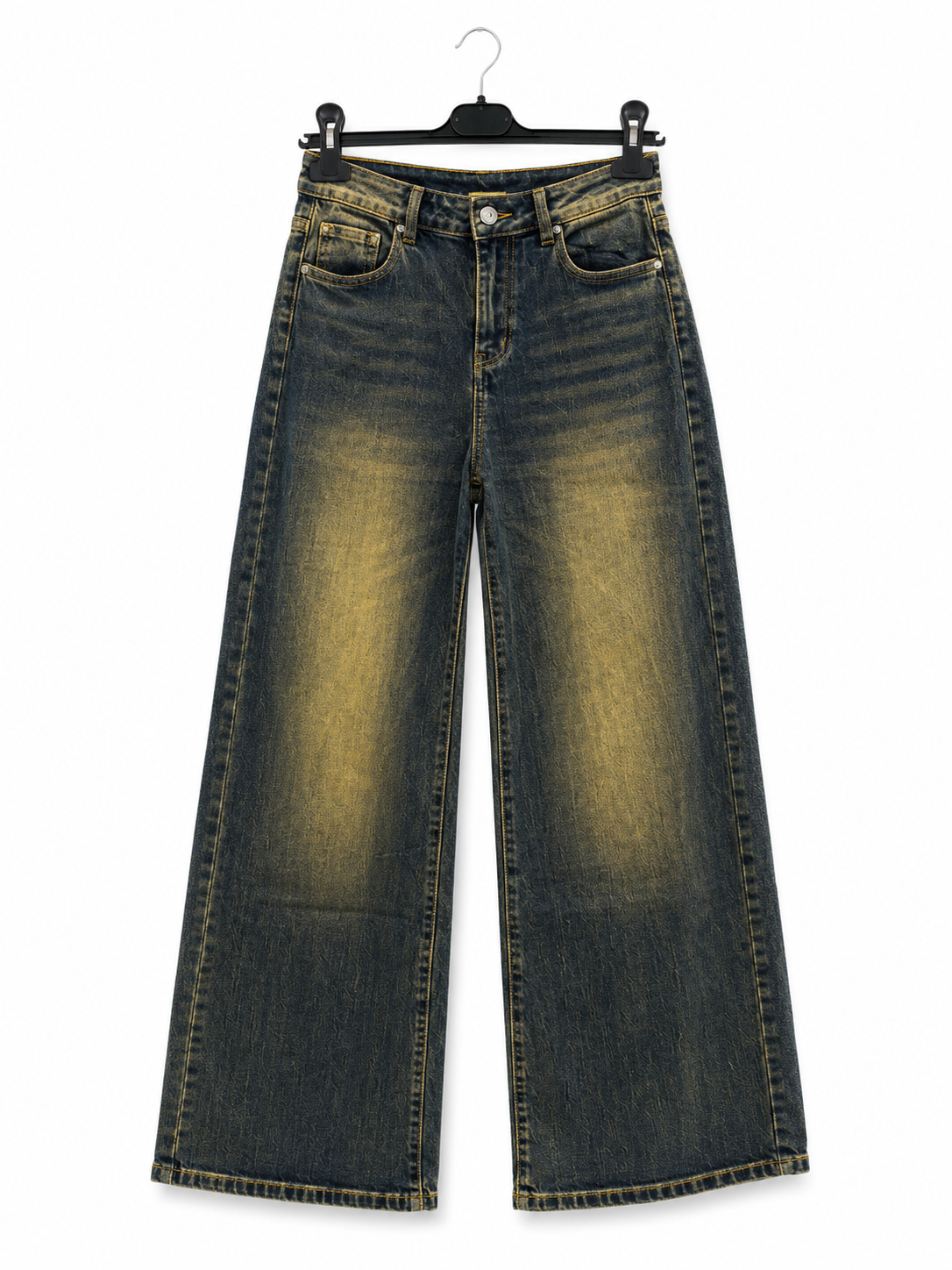 Spodnie Jeans Proste Regularne