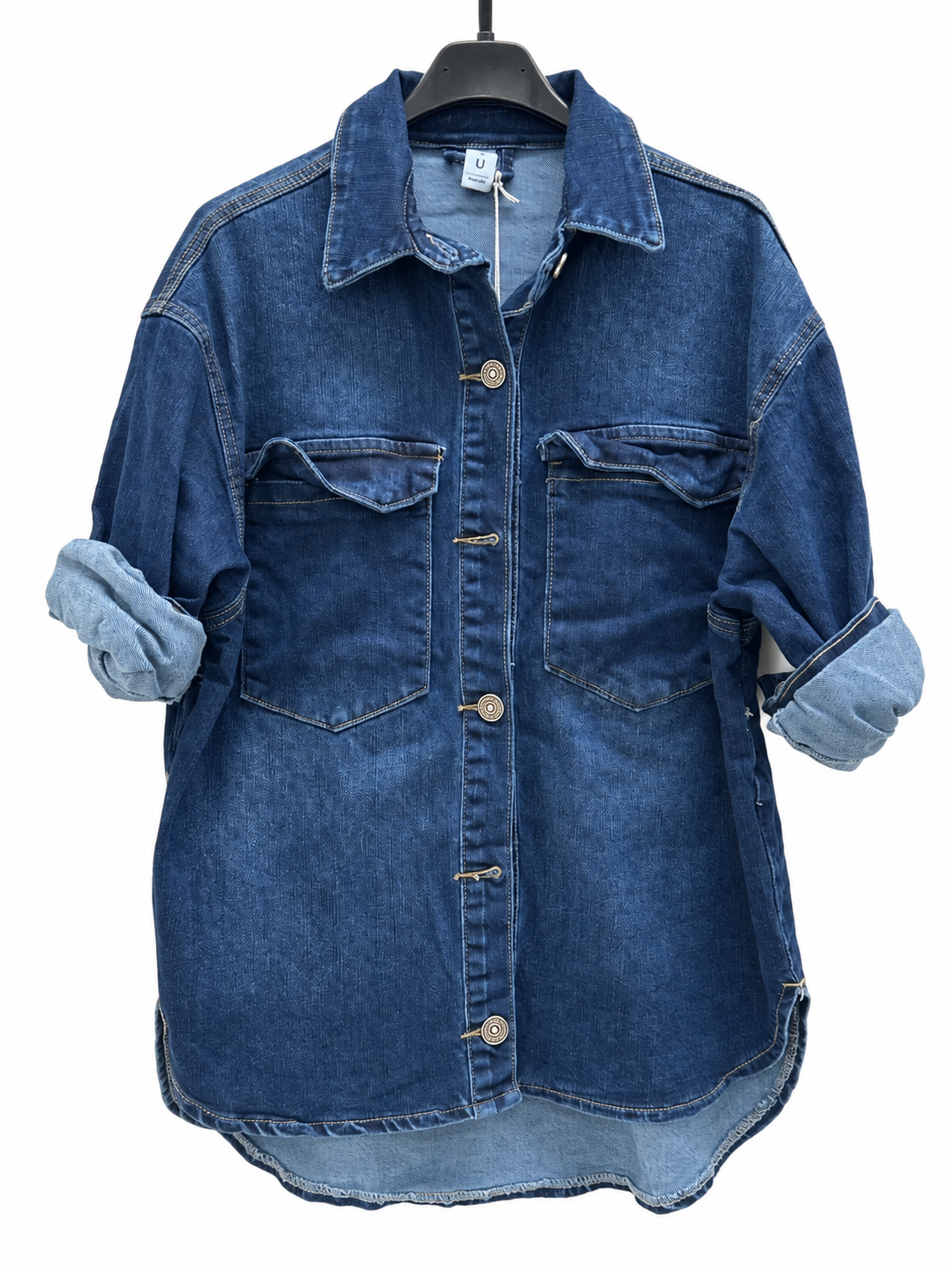 Koszula Oversize Denim Wydłużona
