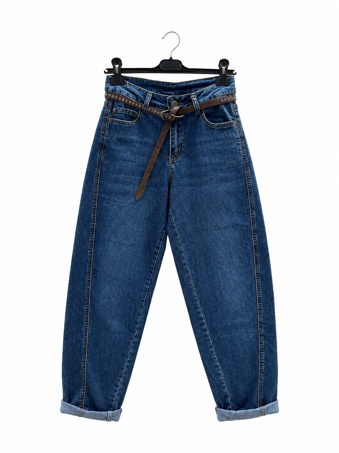 Spodnie Mom Fit Do Kostki