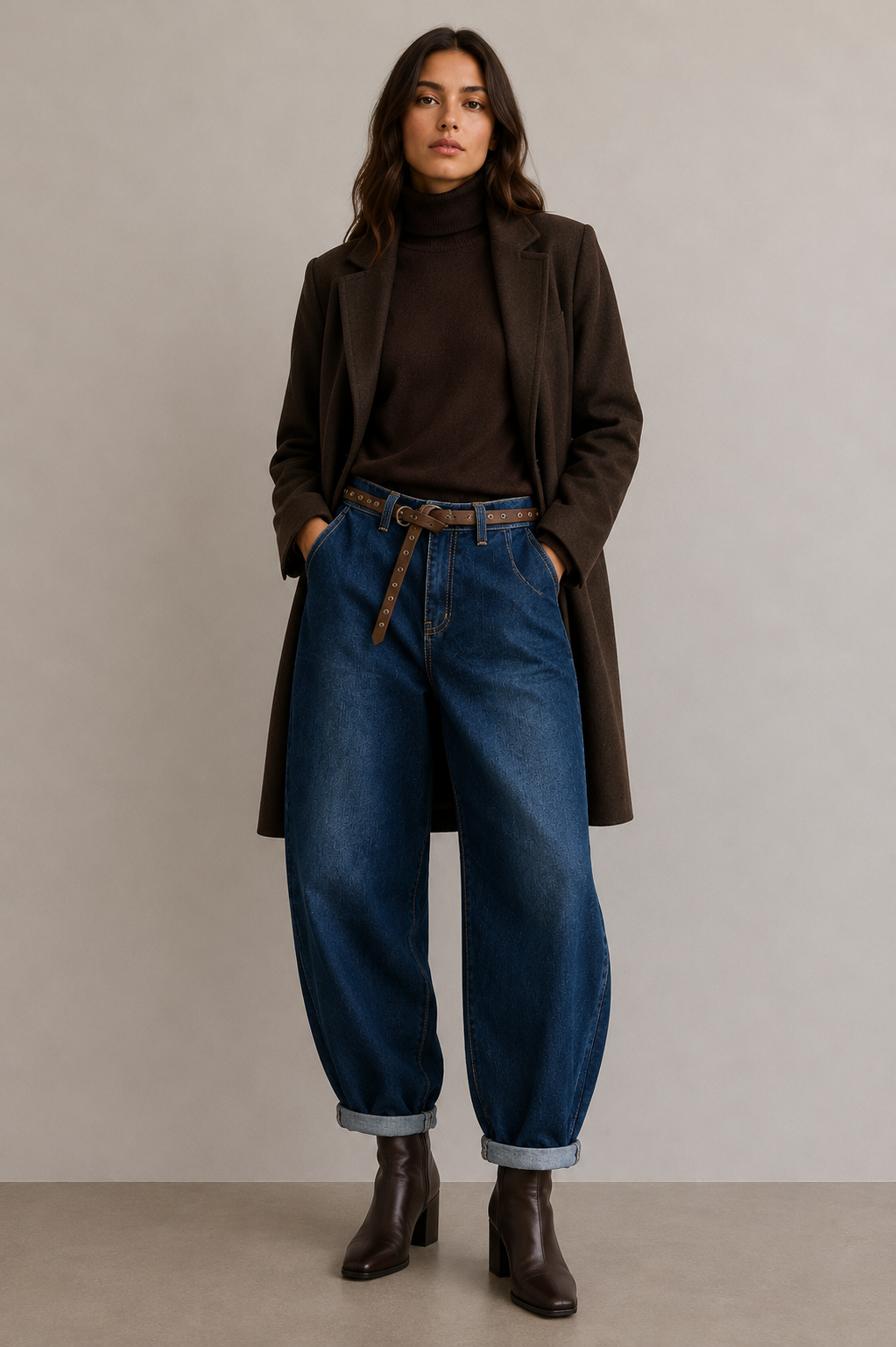 Spodnie Jeans Baggy Balloon