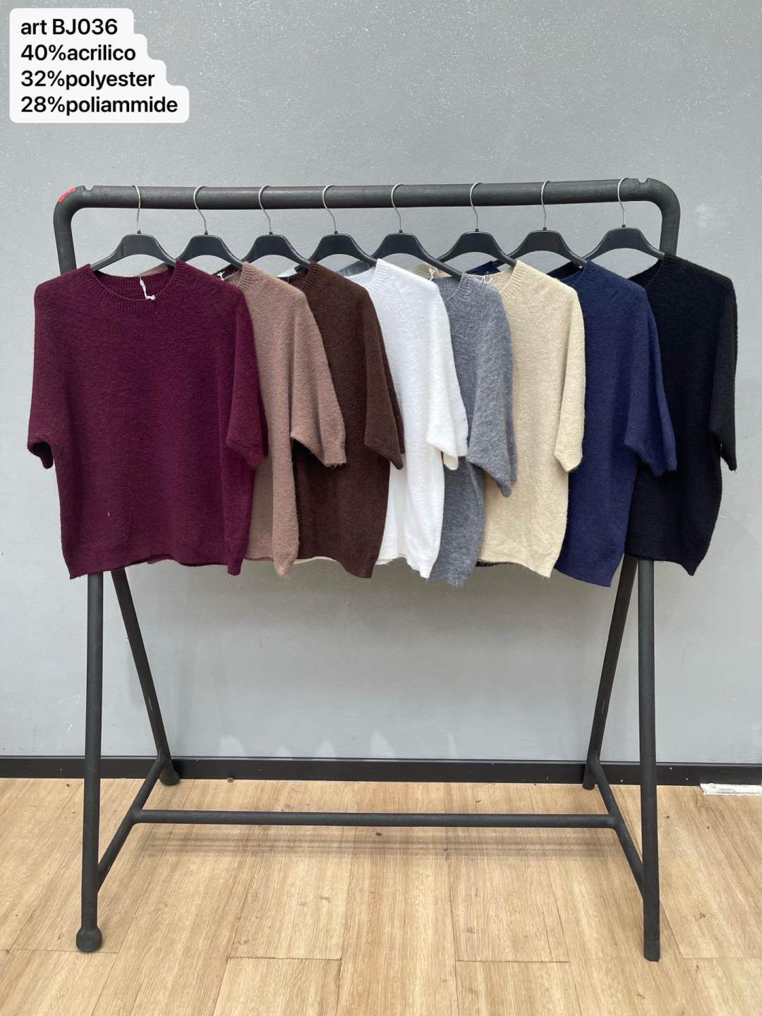 Sweter Krótki Rękaw