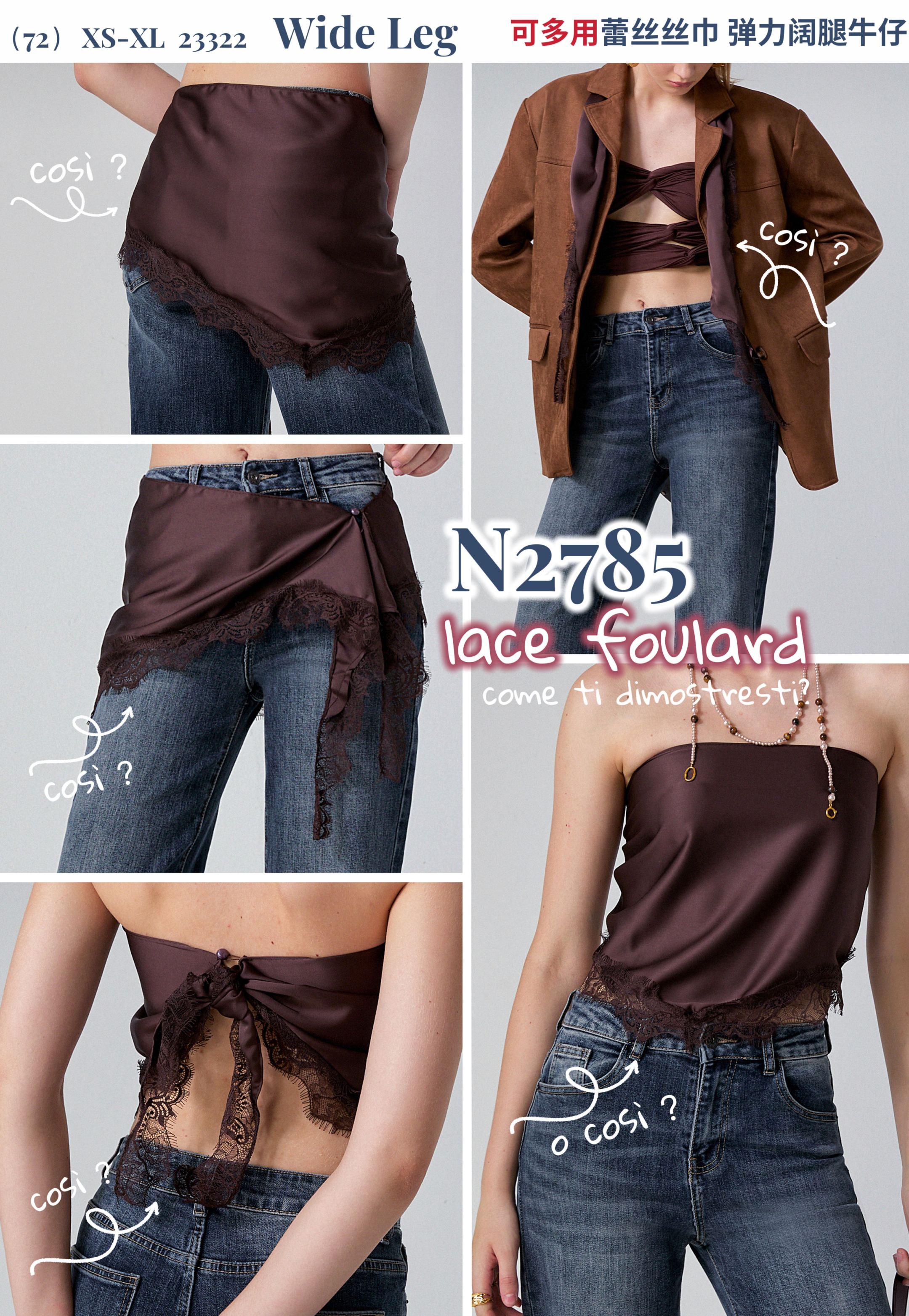 Spodnie Jeans Wide Leg