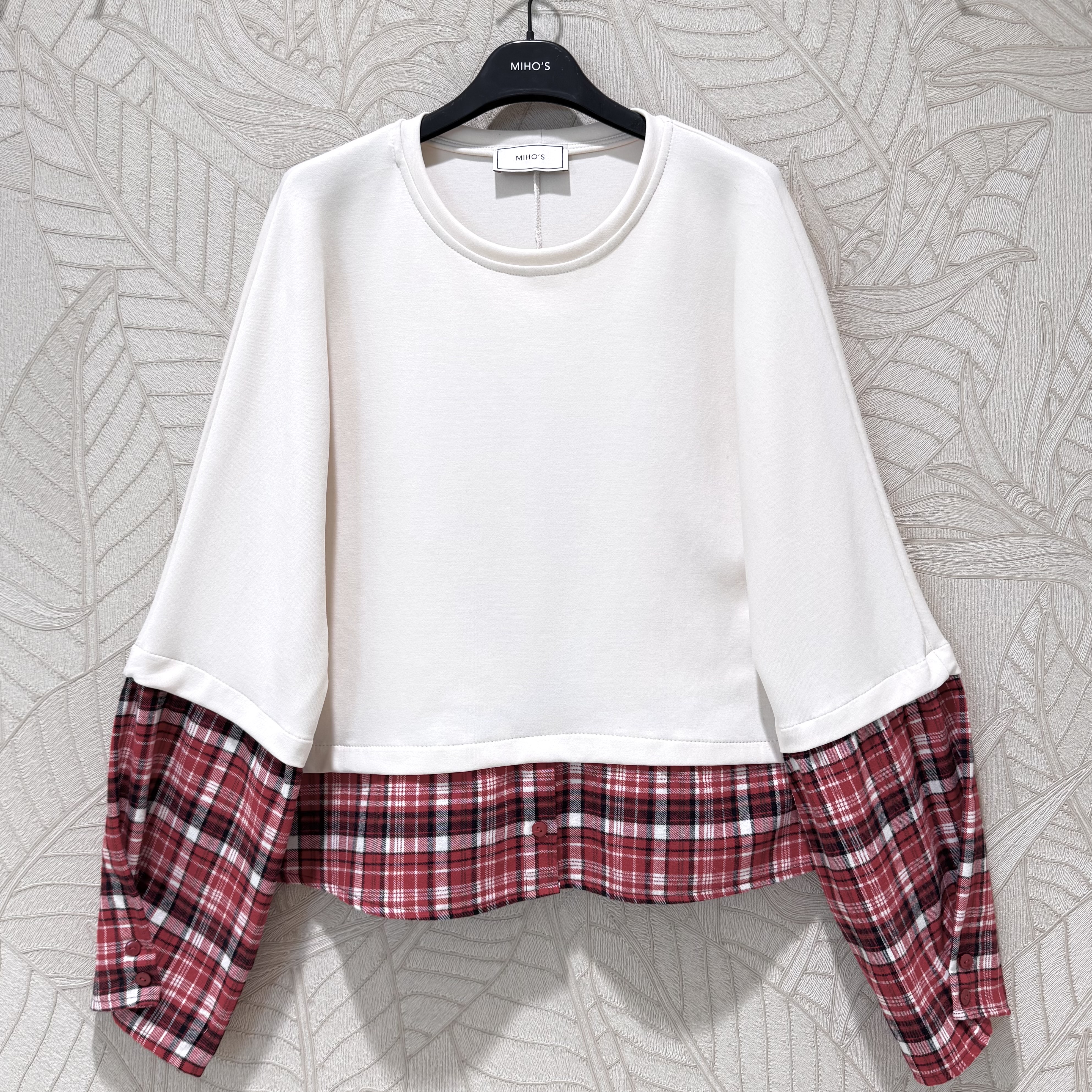 Bluza Oversize z Doszywanym Dołem
