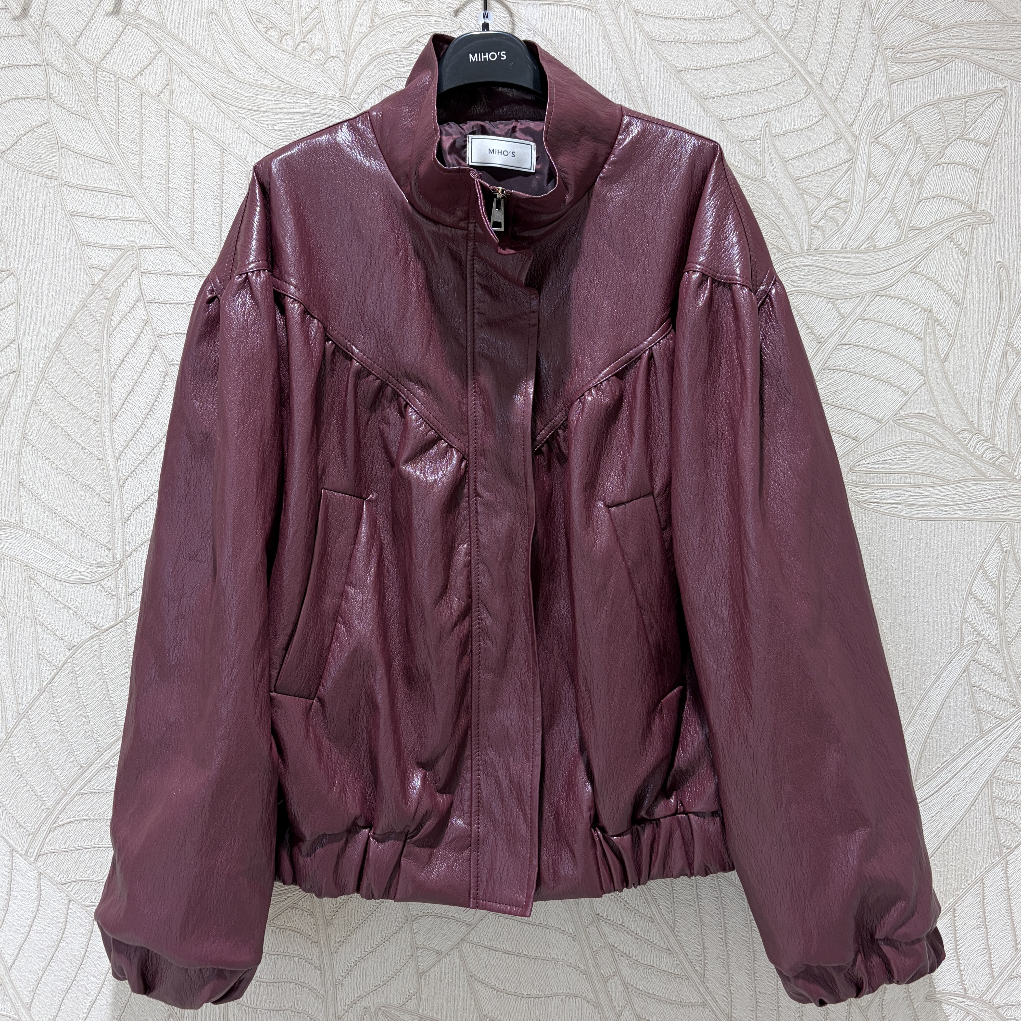 Kurtka Oversize Bomber Stójka