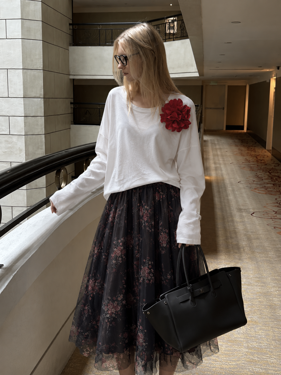 Bluza Luźna z Kokardą