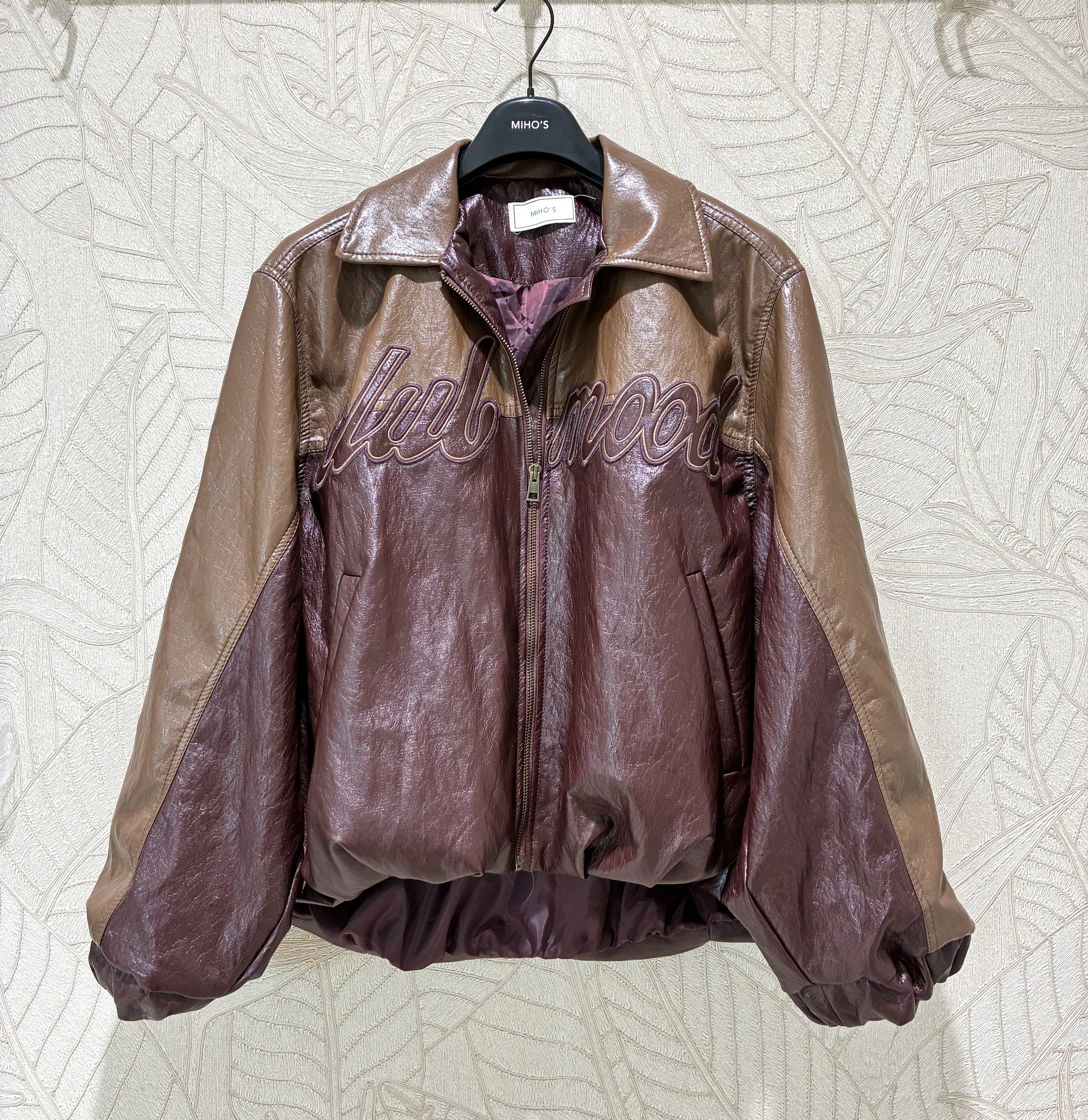 Kurtka Oversize Bomber Z Kołnierzem