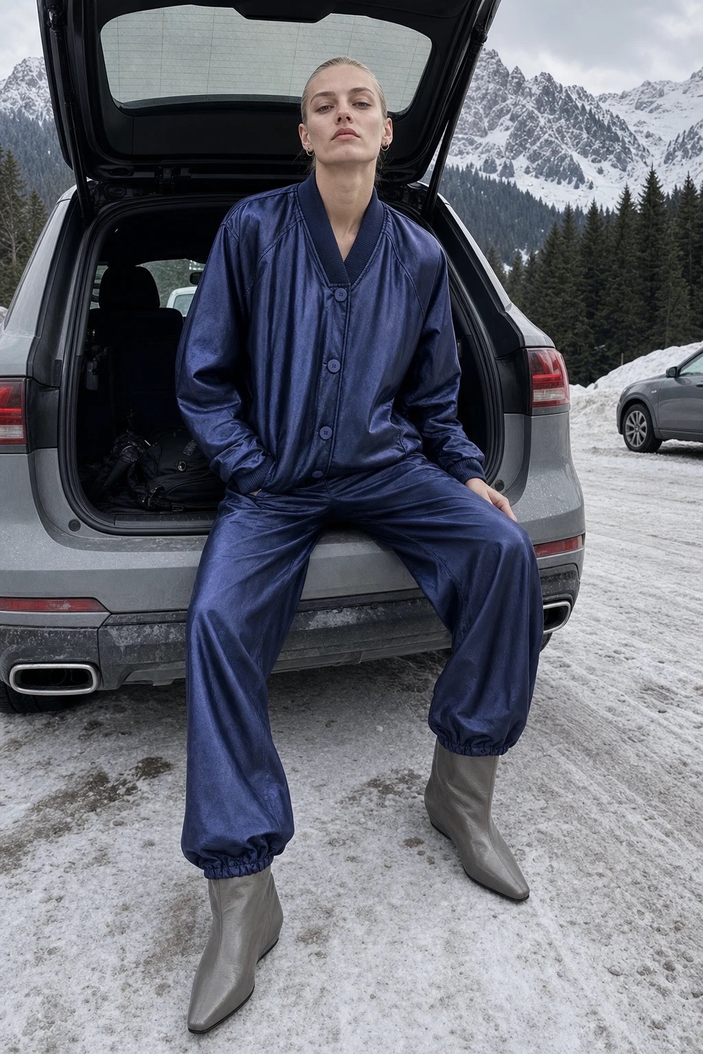 Spodnie Joggery Luźne Bombka